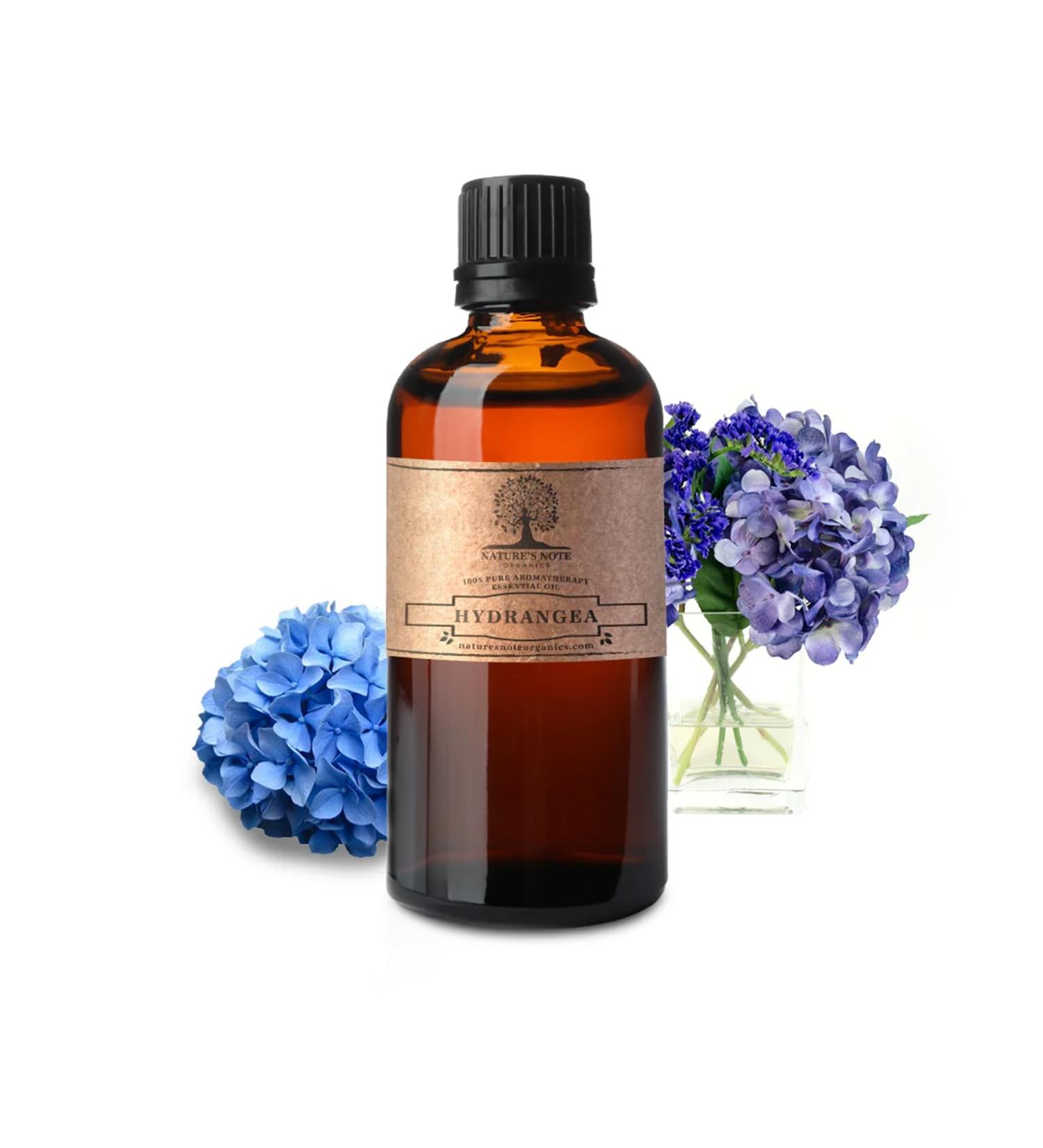 Hydrangea - 100% Pure Aromatherapy Grade Essential Oil by Nature's Note Organics - 4 Fl Oz - Buy Online on GoSupps.com