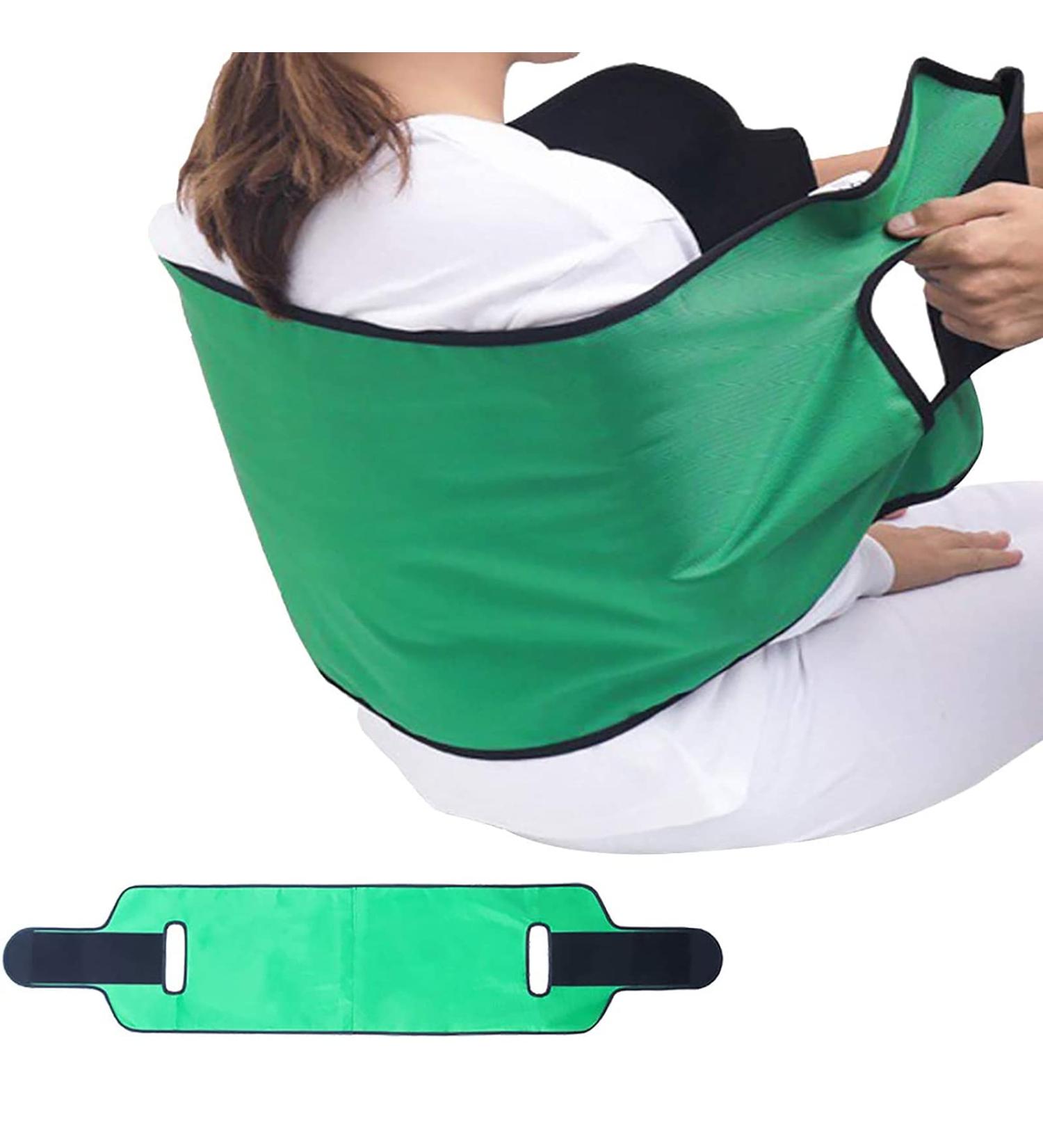Transfer Sling Belt | 63 Inches Bed Assist Transfer Cushion Patient Assist Nursing Gait Belt with Durable Handles Transfer Elderly Limited Mobility (Green) - Buy Online on GoSupps.com