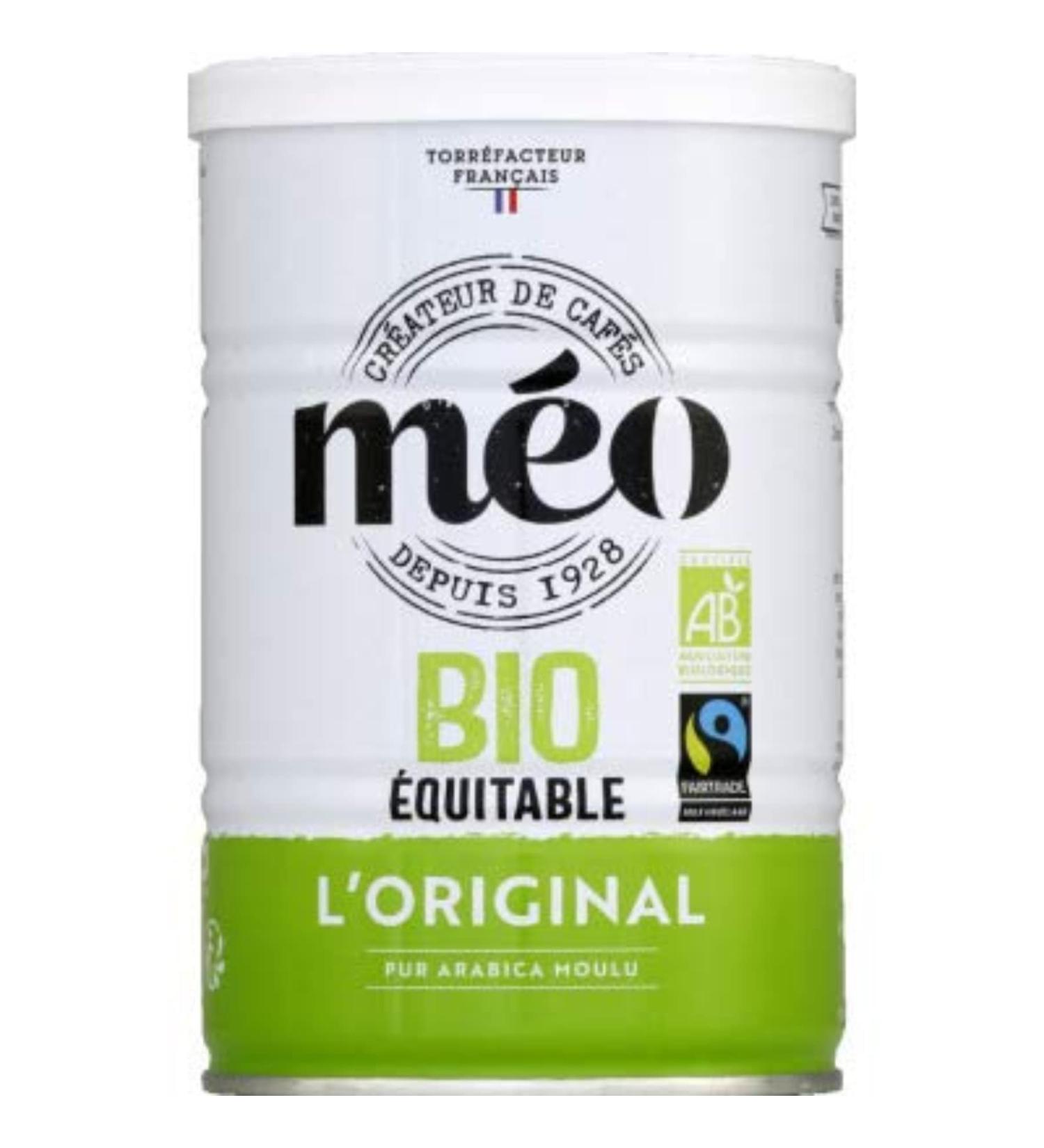 Méo Pure Arabica Ground Coffee - 250g Box