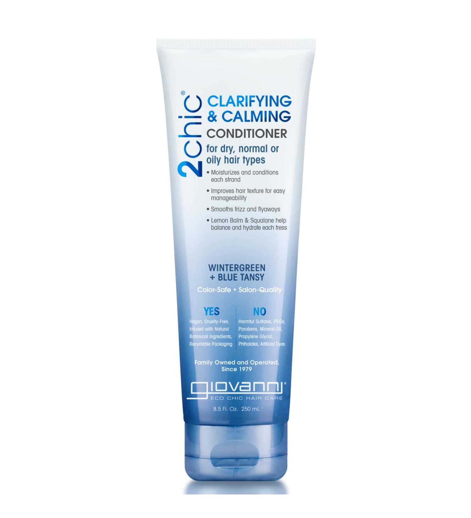 Giovanni 2chic Clarifying & Calming Conditioner - Wintergreen & Blue Tansy 8.5 fl oz - Buy Online on GoSupps.com