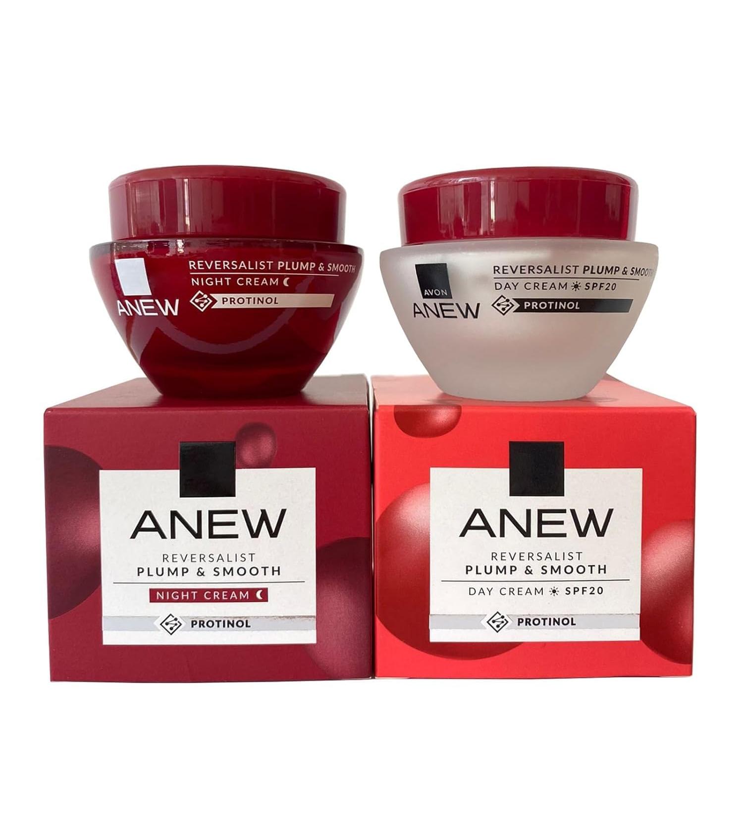 Anew Renewal Reversalist Day & Night Cream Anti-Wrinkle Skin Care Set of 2