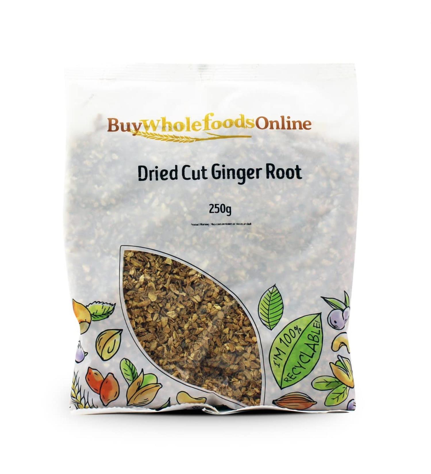 Ginger Root Dried Cut 250g (BWFO)