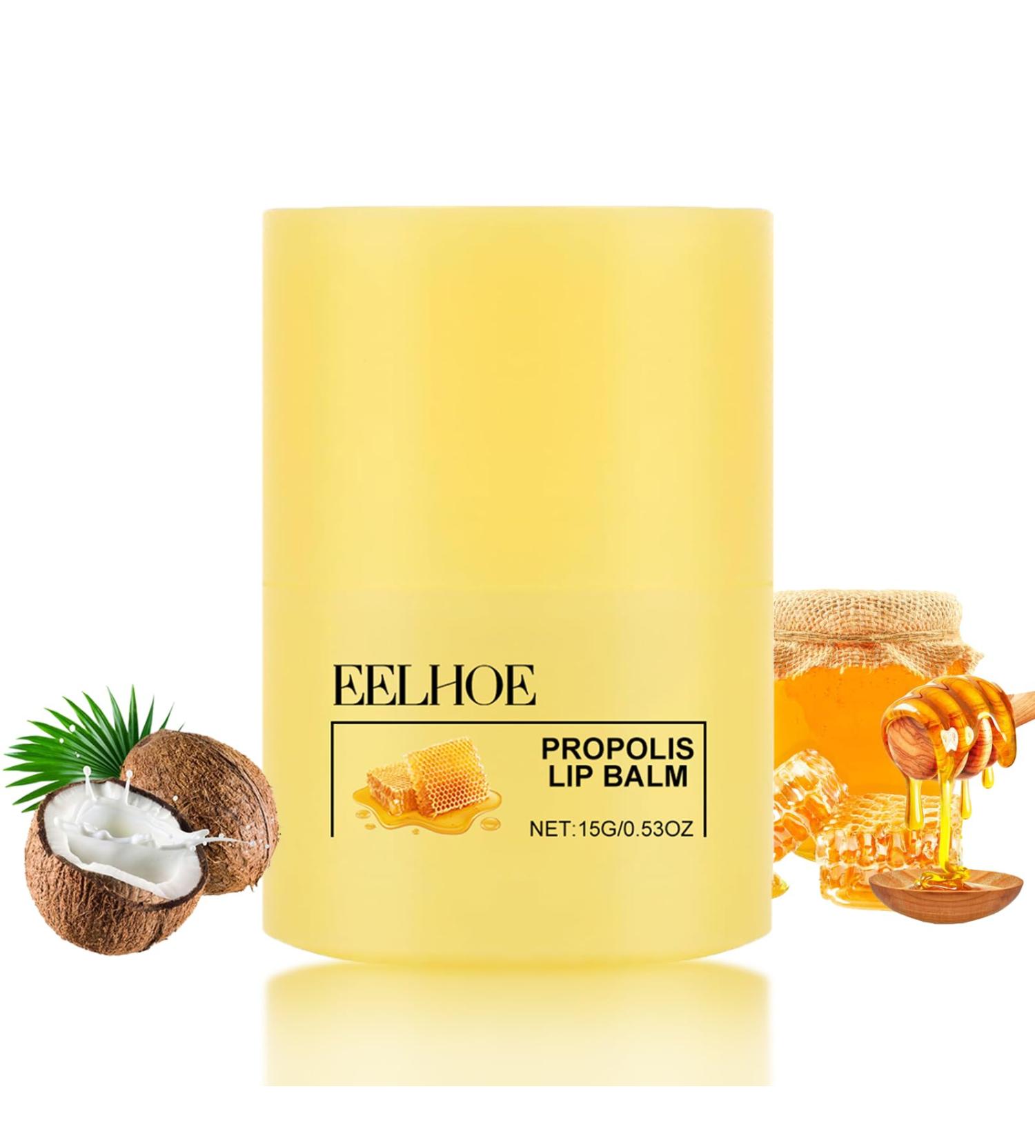 SSGP Honey Lip Butter - Nourishing Night Lip Balm for Dry Lips | Propolis Infused Long Lasting Moisturizer - Buy Online on GoSupps.com