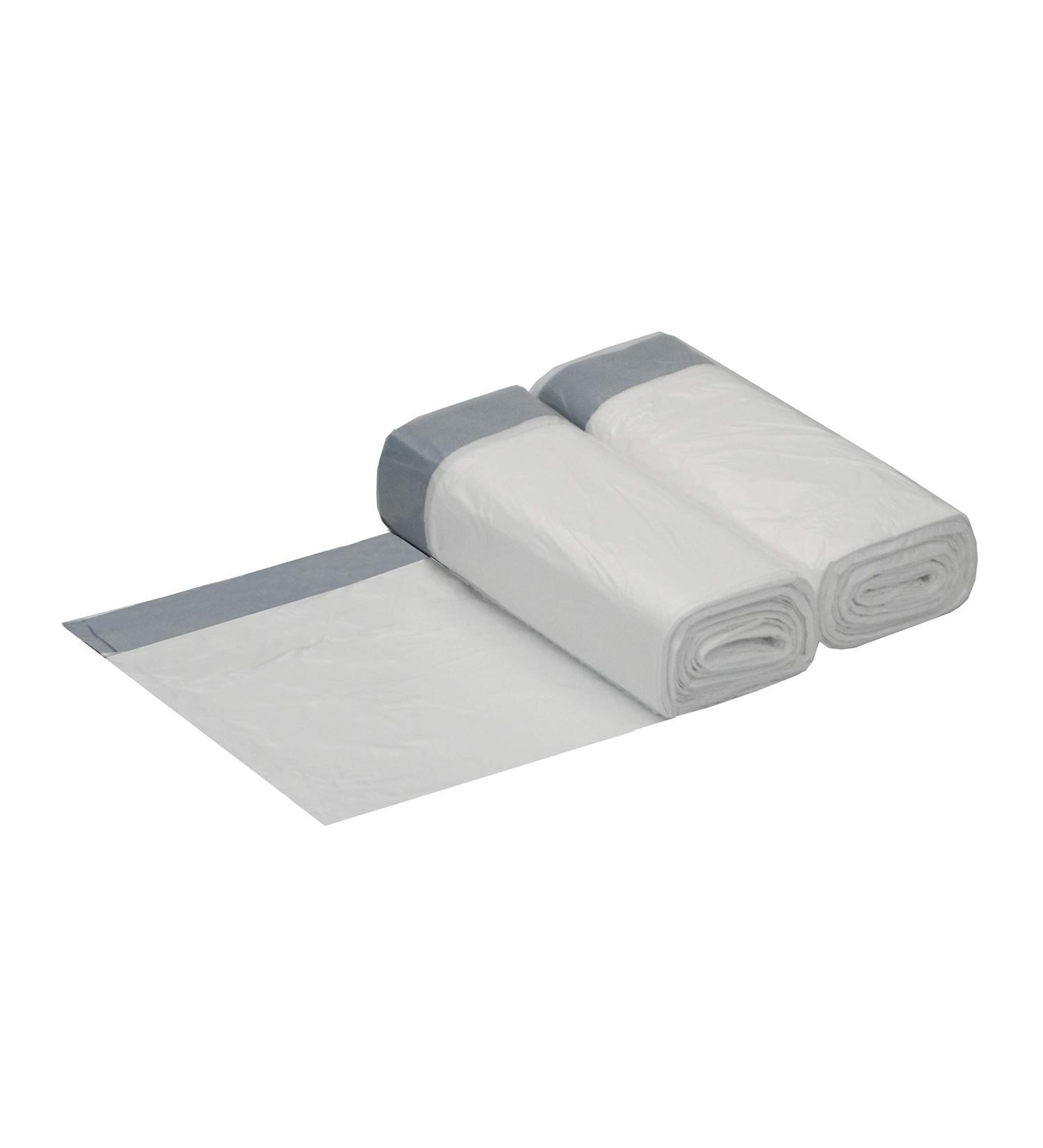 Feisco 4 Gallon Strong Drawstring Trash bag Garbage Bag Bin Liner 100 Counts for Home Office Car (White 4 Gallon) White 100 count (Pack of 1) - Buy Online on GoSupps.com