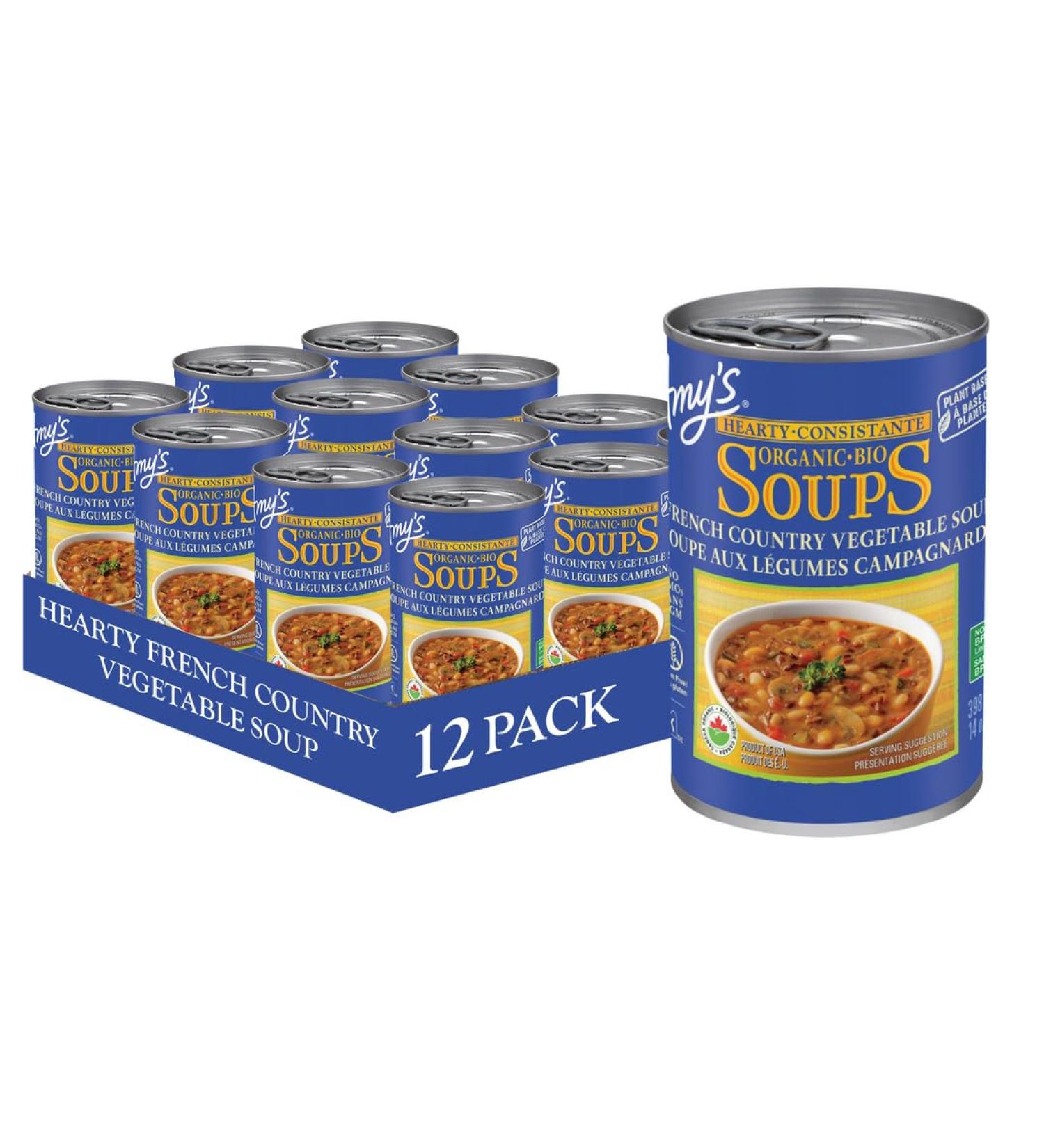Amy s Kitchen Organic Indian Golden Lentil Soup Vegan Gluten-Free Dairy-Free Lactose-Free Soy-Free Corn-Free Tree Nut-Free Kosher Plant-Based 12-pack (398ml per can) - Buy Online on GoSupps.com