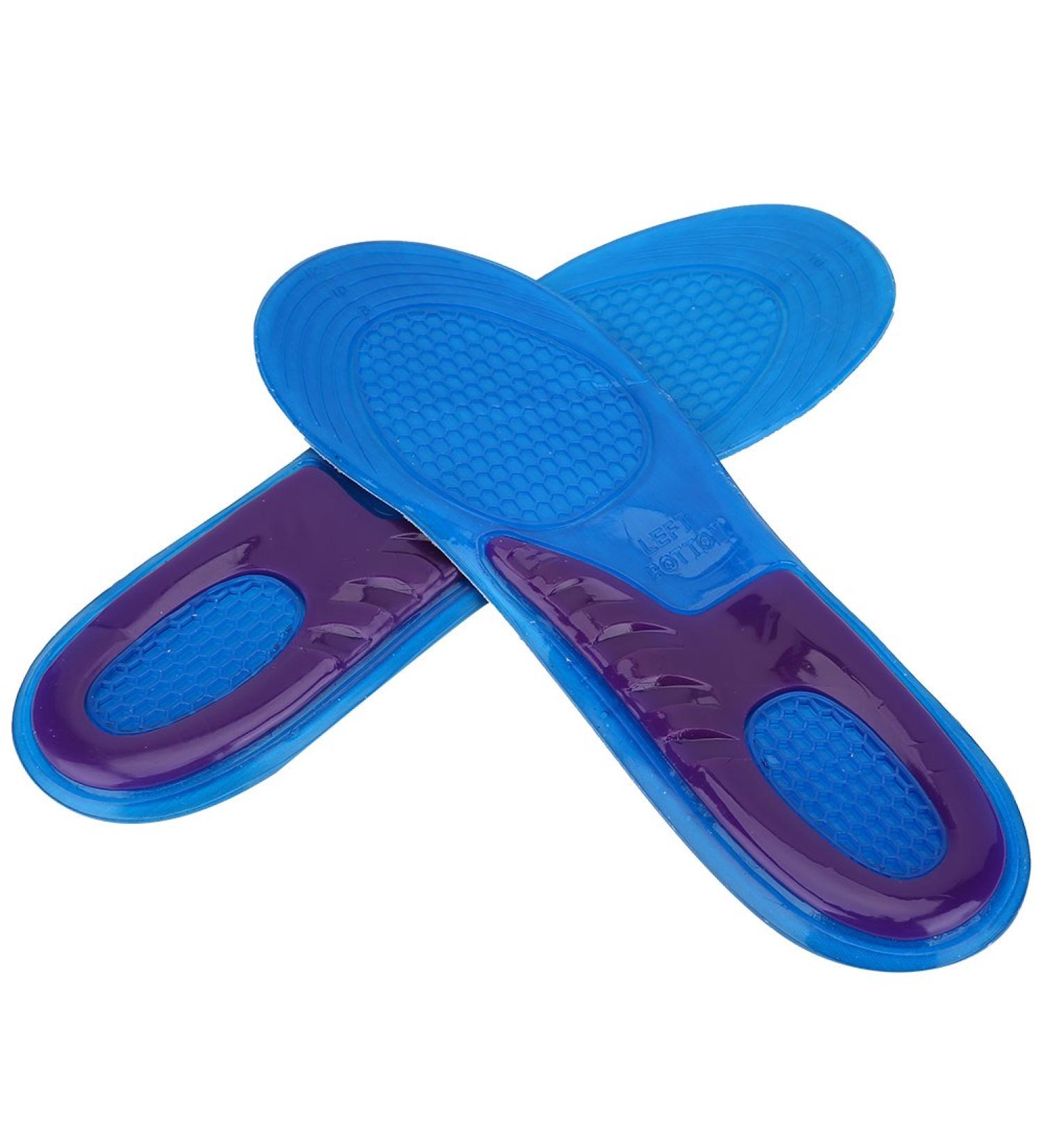 Alomejor Gel Sport Insoles - Orthopedic Massage & Shockproof Silicone Inserts for Men & Women | Comfortable & Deodorant | Sizes L (44-50) - Buy Online on GoSupps.com
