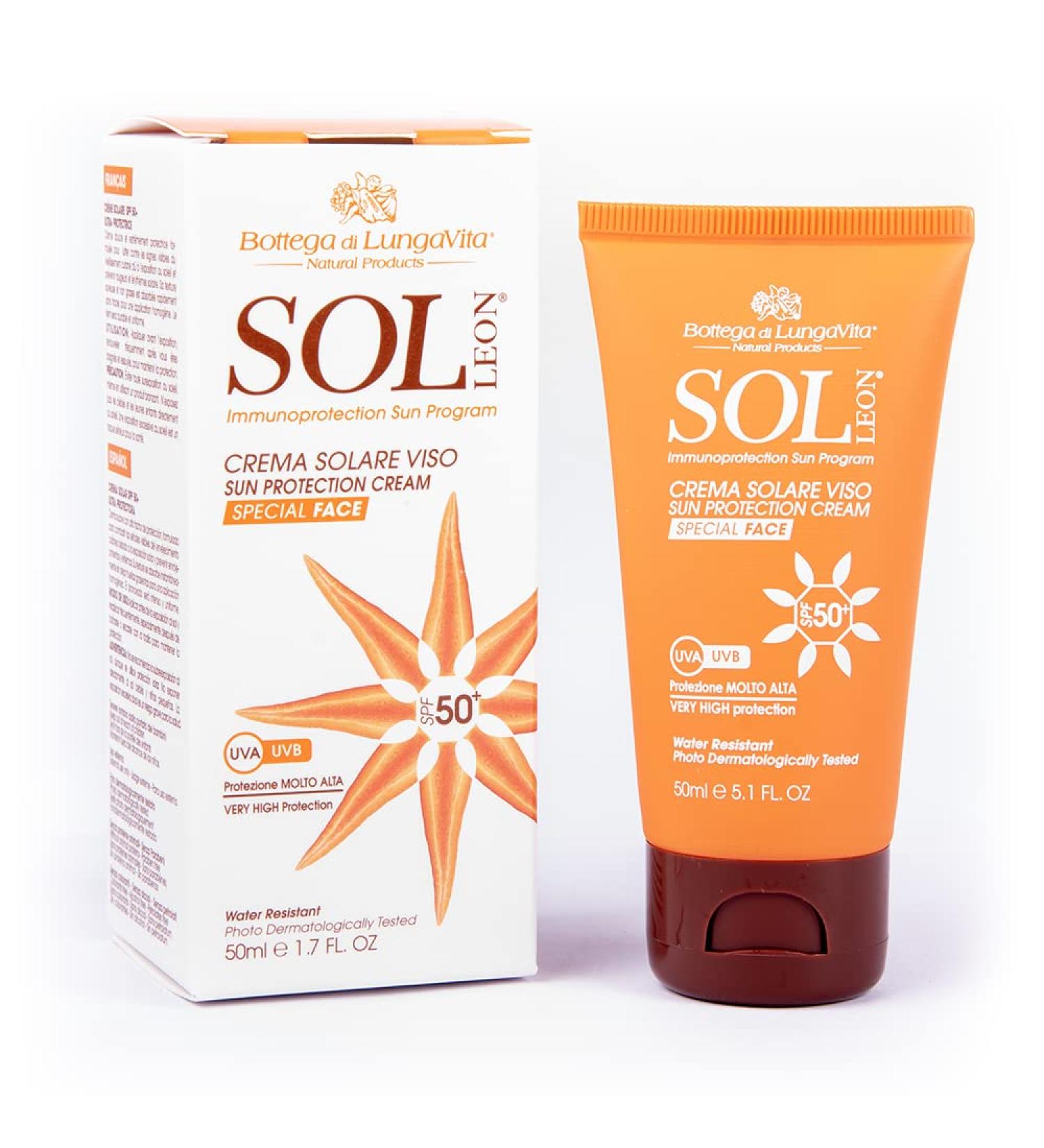 SOL LEON FACE CREAM SPF50 50 50 ml - Buy Online on GoSupps.com