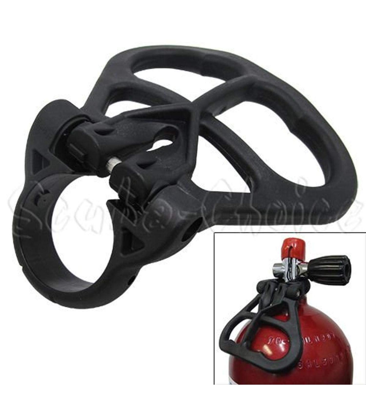 Scuba Choice Scuba Diving Dive Cylinder Tank Handle Holder Grip , Black