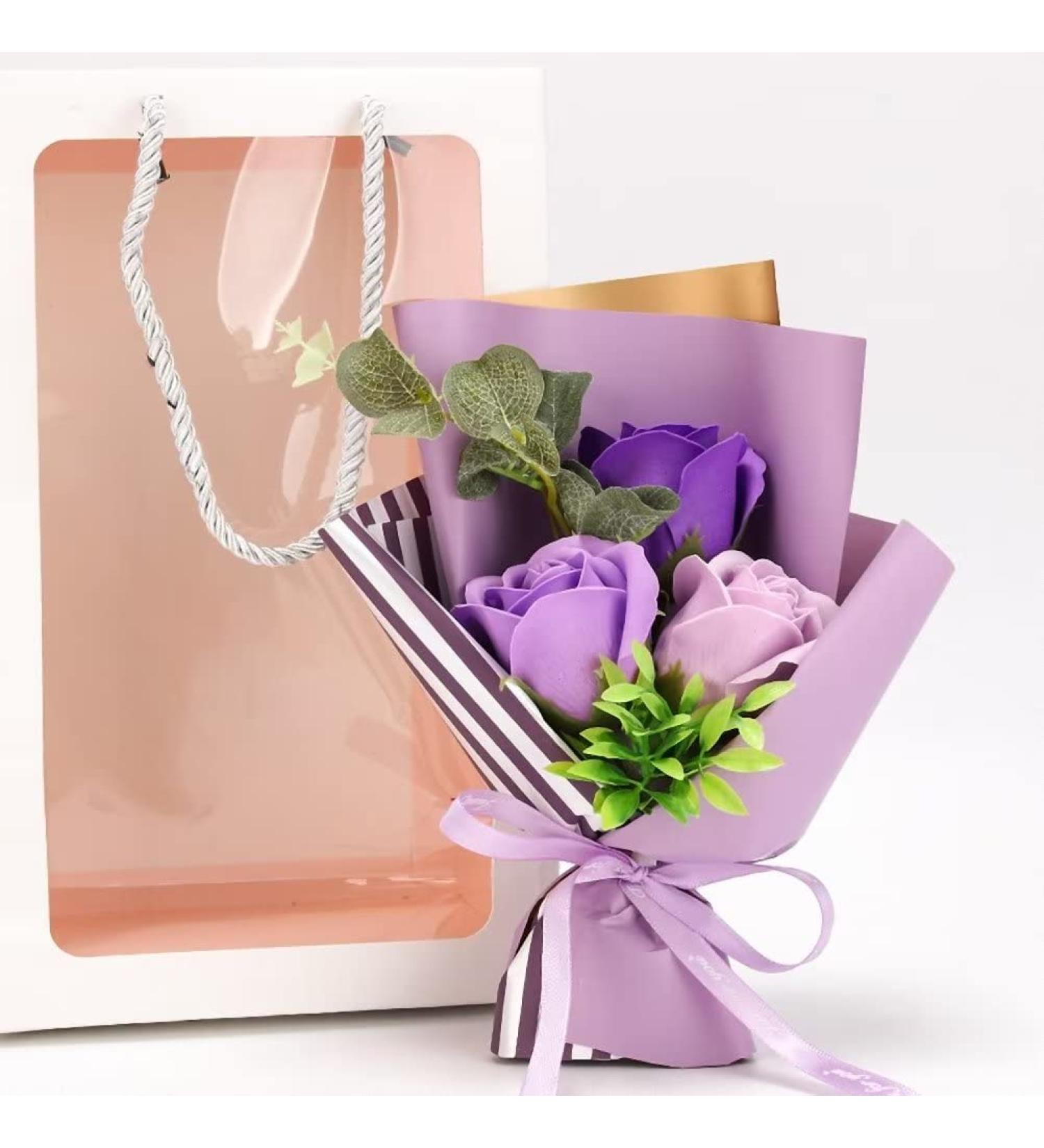 Buy Floral Scented Rose Soap Petals - Gift Box for Birthdays Valentine's Day & Weddings - Buy Online on GoSupps.com