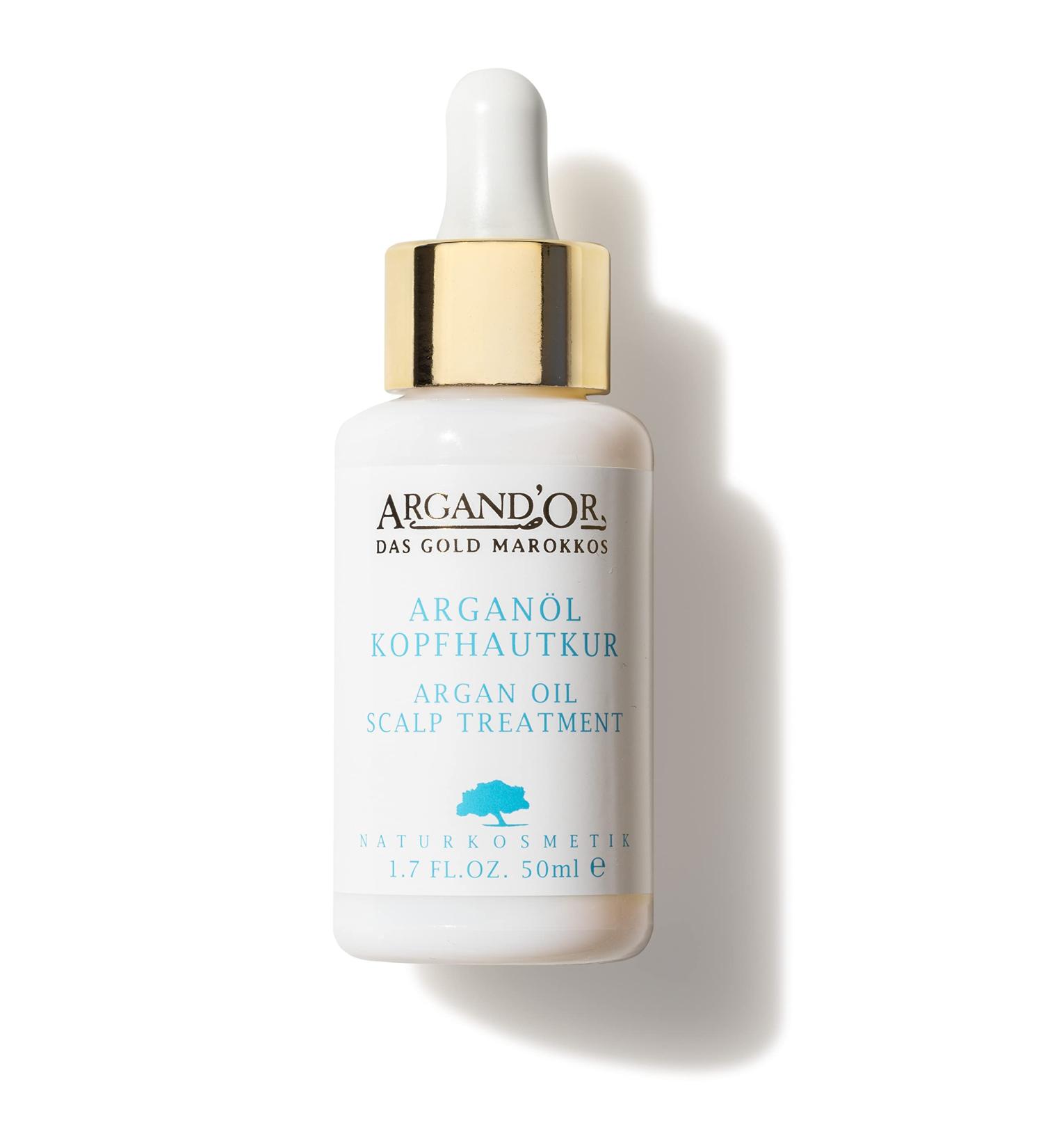 Argandor Organic Argan Oil Scalp Care 50ml - Intensive Relief for Irritated Scalps Anti-Itching & Scalp Flaking Vegan with Hygienic Pipette - Buy Online on GoSupps.com