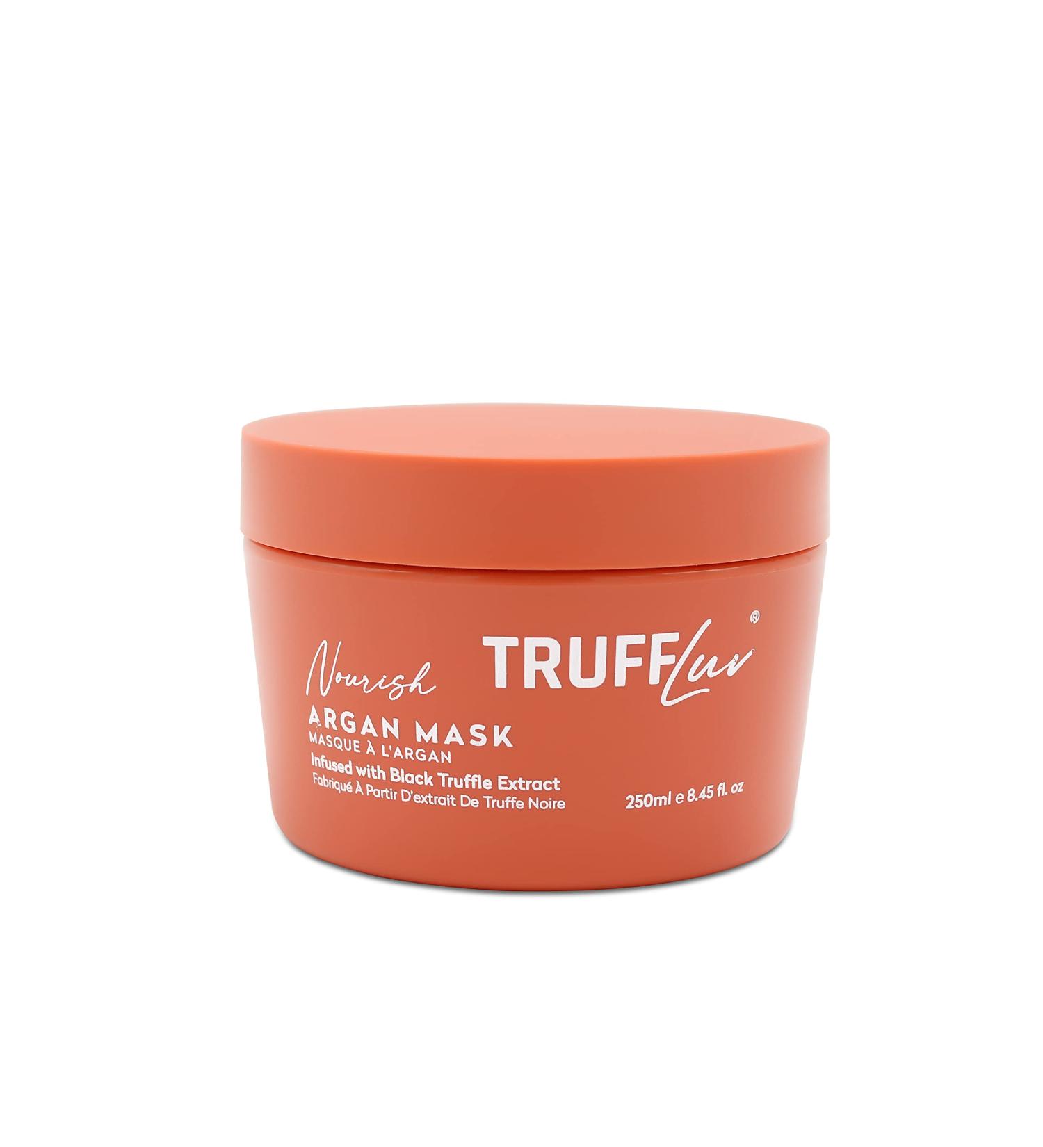 TruffLuv Nourish Collection Argan & Black Truffle Hair Mask - Revitalizing & Restoring - Paraben & Sulfate Free - 8.45 Fl Oz - Buy Online on GoSupps.com