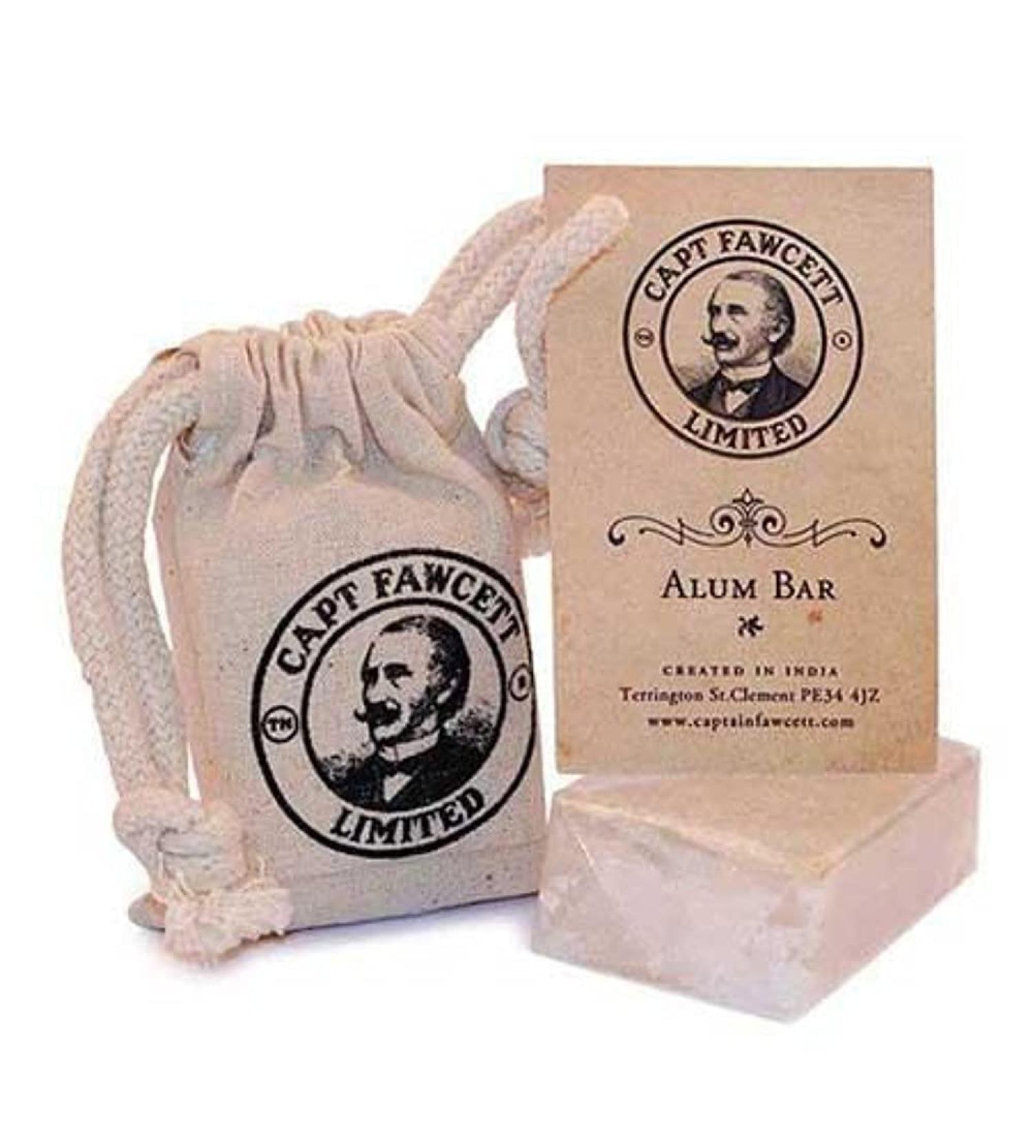 Buy Captain Fawcett s Alaun Bar 90g - Natural Deodorant | International Shipping Available - Buy Online on GoSupps.com