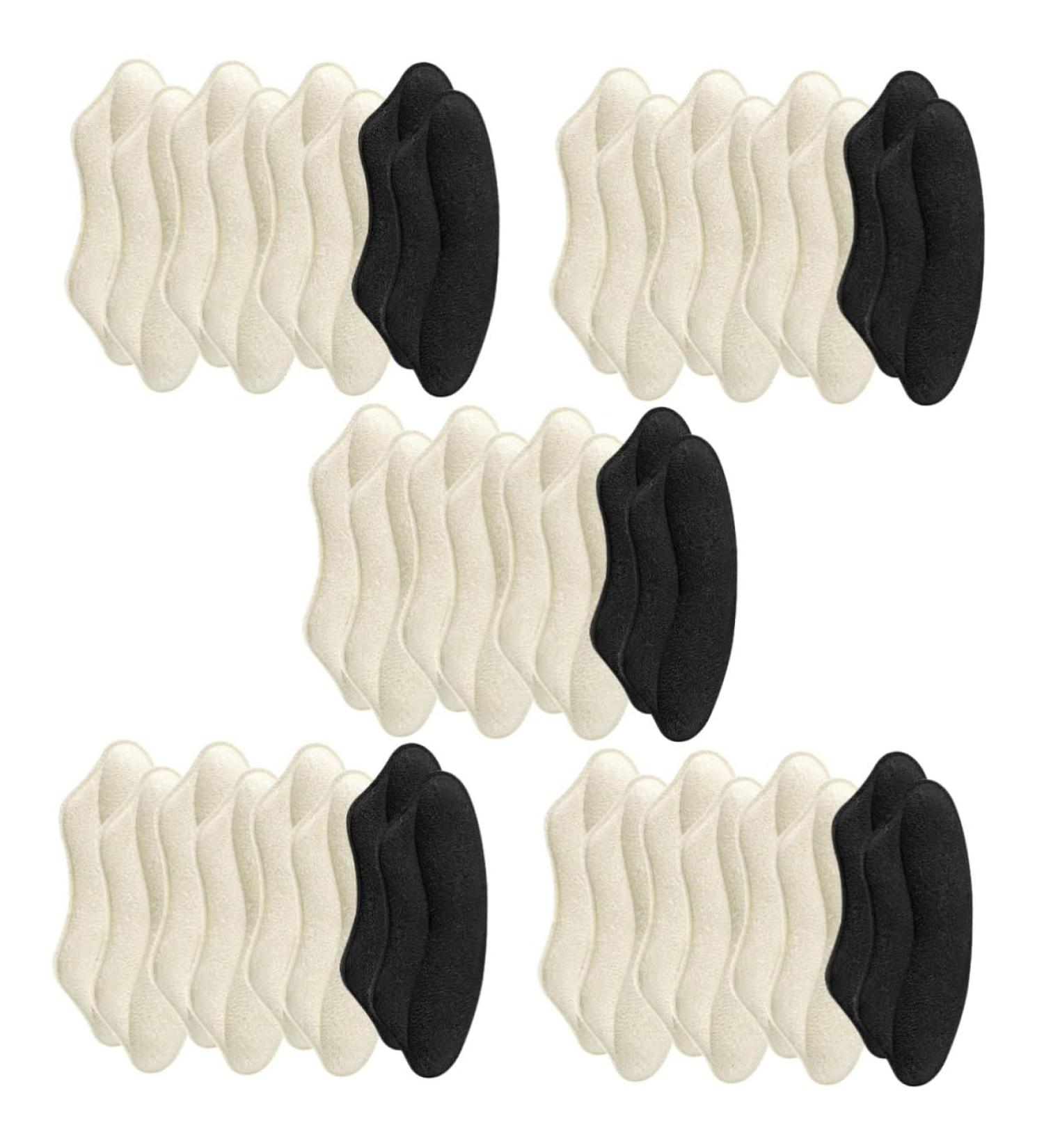 FOMIYES 20 Pairs Heel Protectors | Self-Adhesive Cushions & Grips for Comfortable Outdoor Wear | Invisible Faux Leather Heel Pads - Buy Online on GoSupps.com