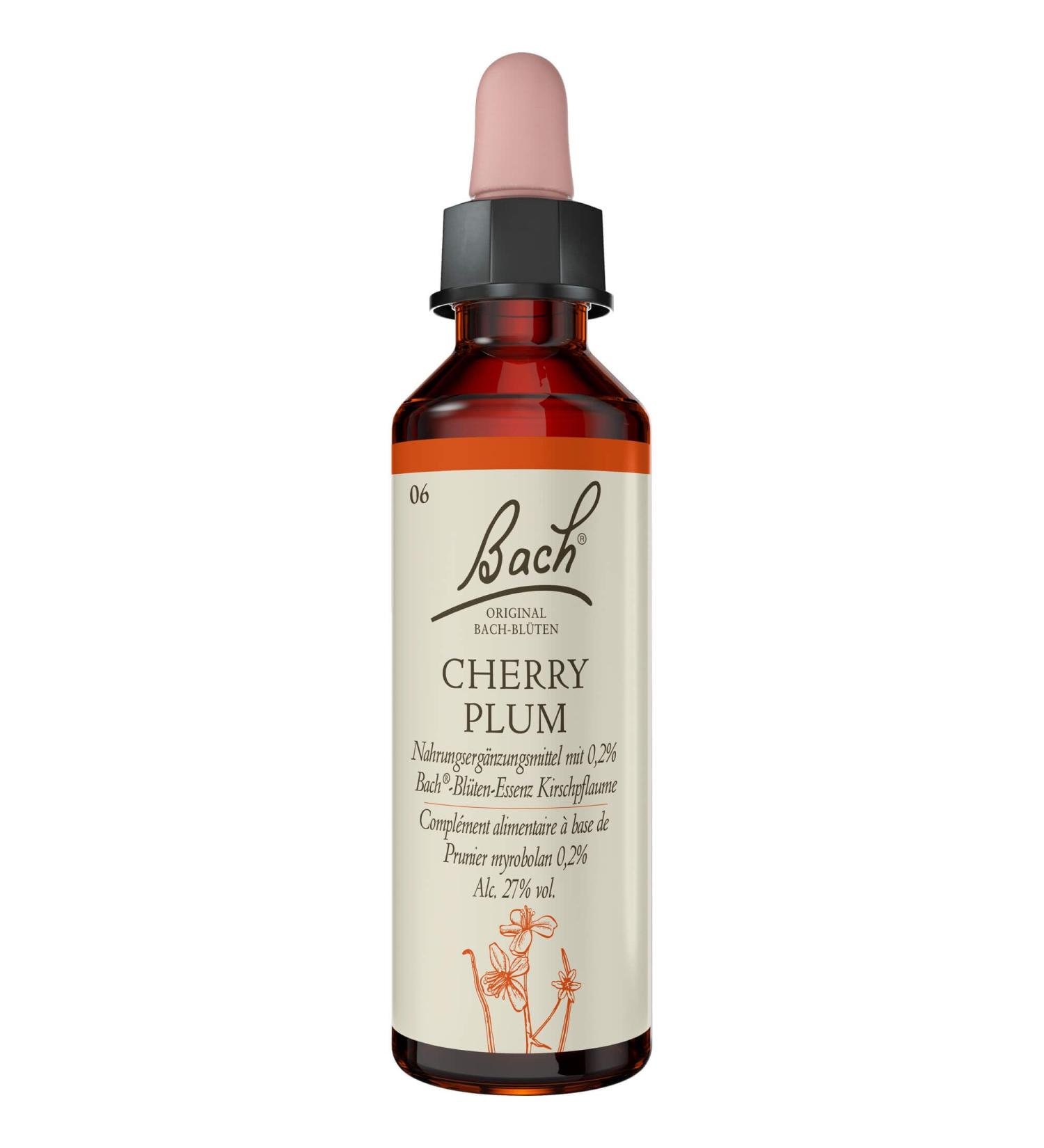 Nelsons Bach Original Bach Cherry Flowers Plum Cherry Plum 20 ml Solution