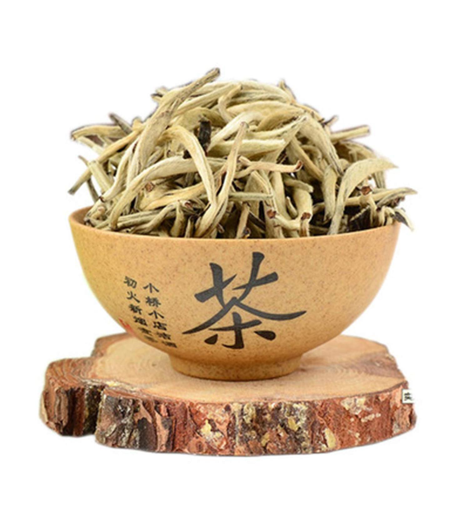 Buy Silver Needle White Tea - Loose Leaf Bai Hao Yin Zhen (50g) | Elizabeth Arden | Premium Quality International Shipping - Buy Online on GoSupps.com