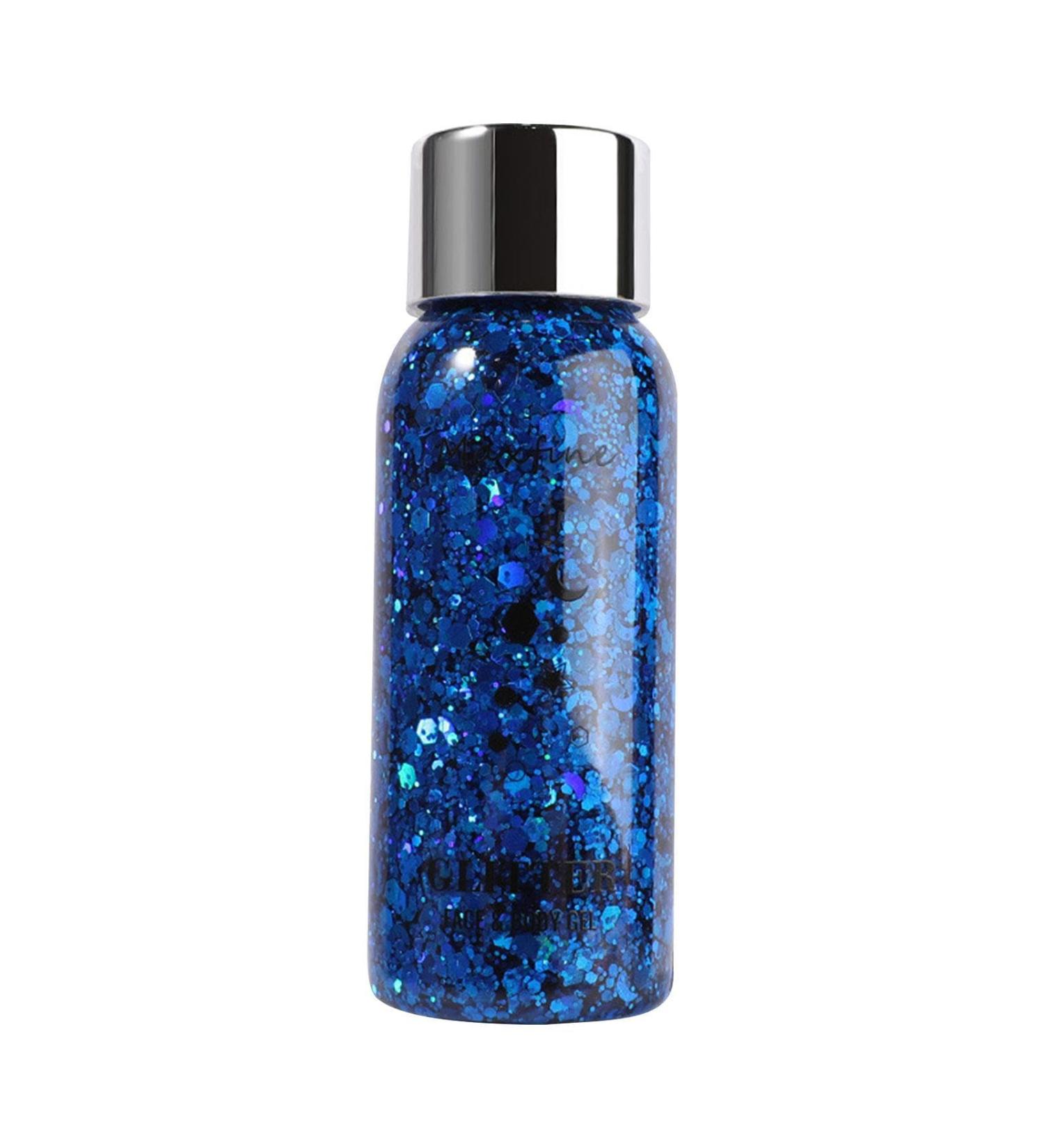  Rosixehird Glitter Body Gel | Glitter Body and Face Gel | Mermaid Glitter - Long Lasting - Shimmering Eyeshadow for Lips Nails Hair Paint Glitter - Buy Online on GoSupps.com