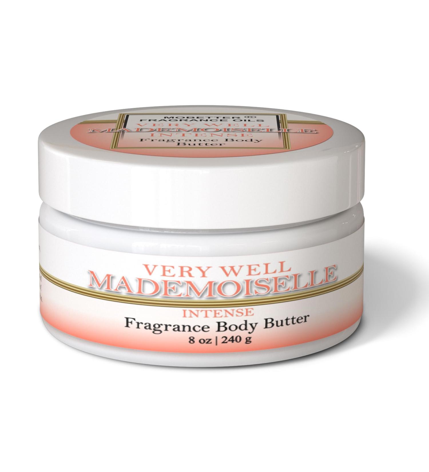 MOBETTER FRAGRANCE OILS Very Well Mademoiselle Intense Women Fragrance Body Butter 8 Oz - Buy Online on GoSupps.com