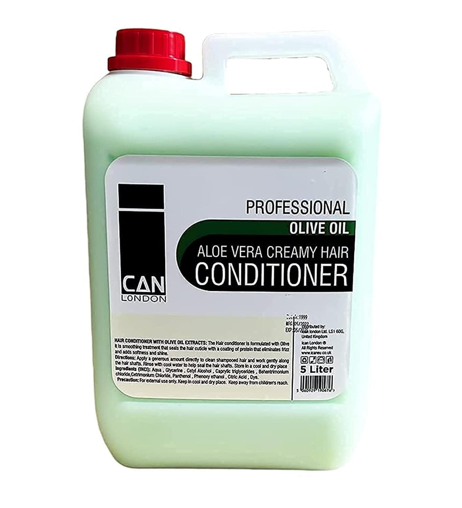 ICAN LONDON Professional Hair Conditioner Olive Oil and Aloe Vera Cream 5 l