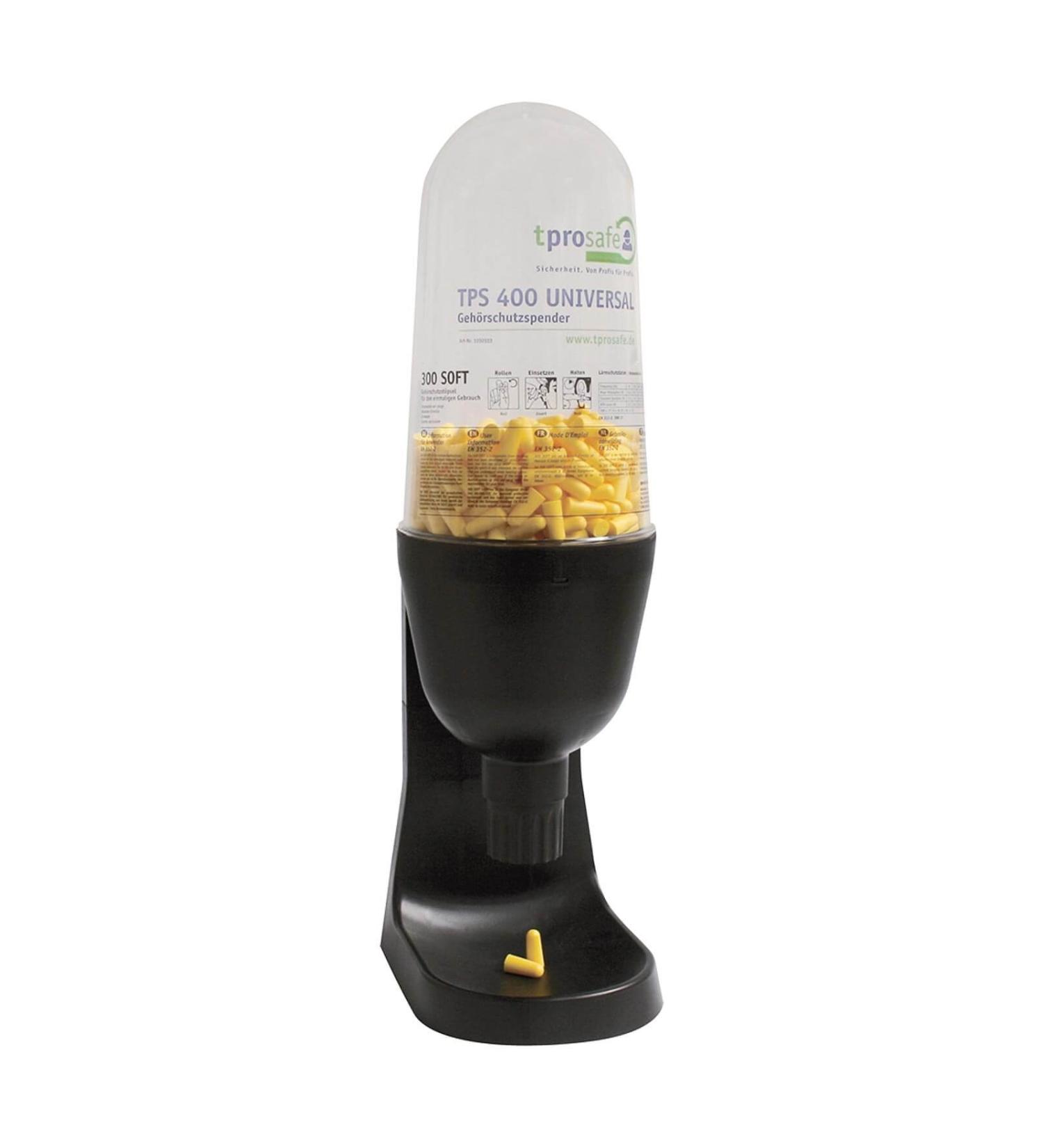 Hearing Protection Dispenser TPS 400 UNIVERSAL - 400 Pairs of Earplugs 300 Soft - Optimal Safety Solutions for International Shipping - Buy Online on GoSupps.com