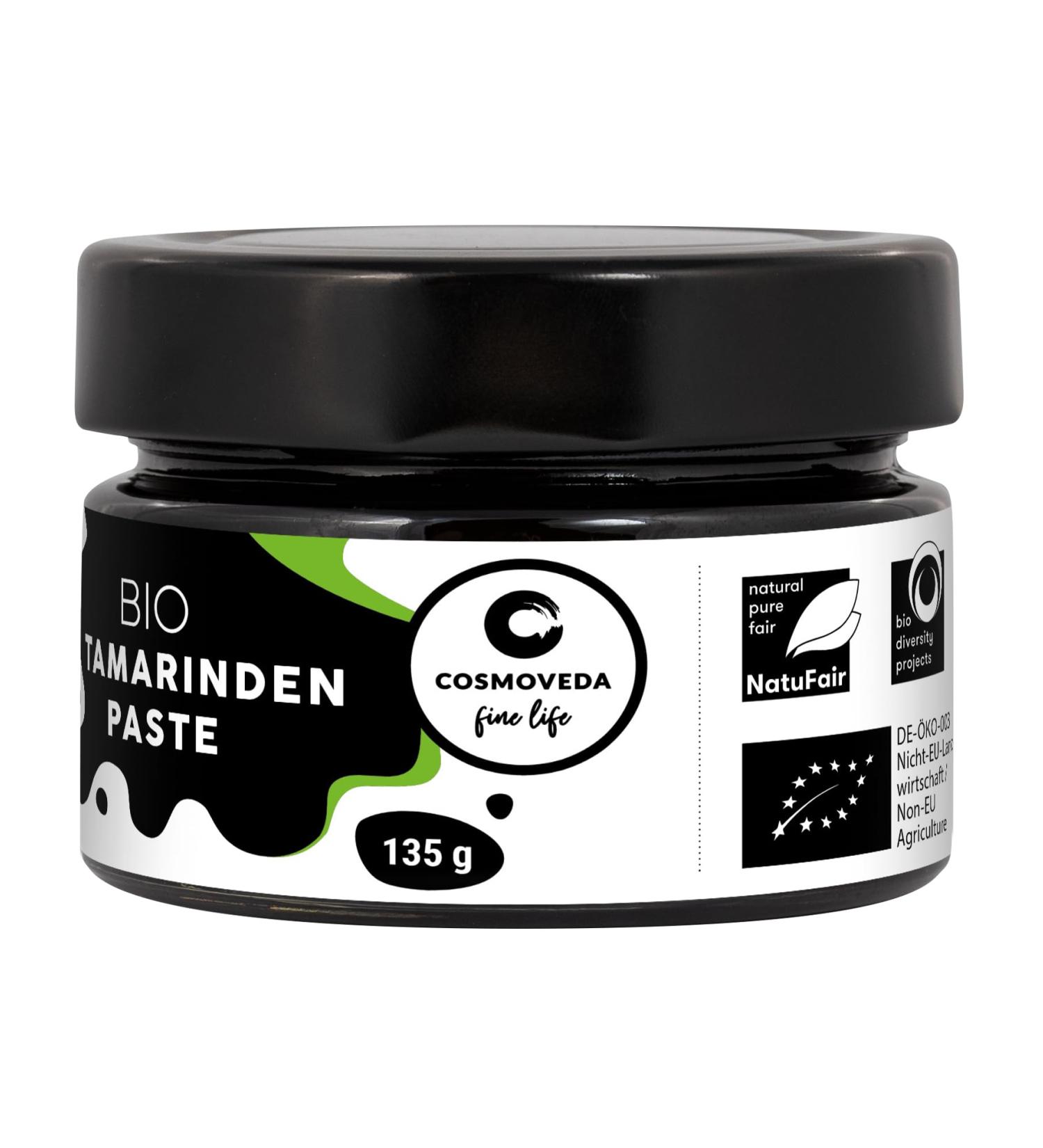 Buy Cosmoveda Bio Tamarind Paste 135g - Authentic Organic Flavor for Cooking | International Shipping Available - Buy Online on GoSupps.com