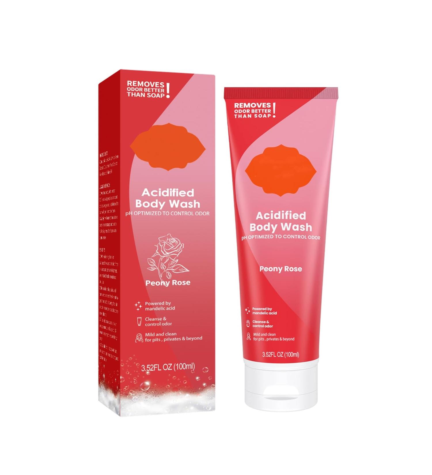  FUYOULILO Rose Acidified Body Wash Acidified Body Wash For Women Armpits Odor Limins (100ML 1PCS) - Buy Online on GoSupps.com