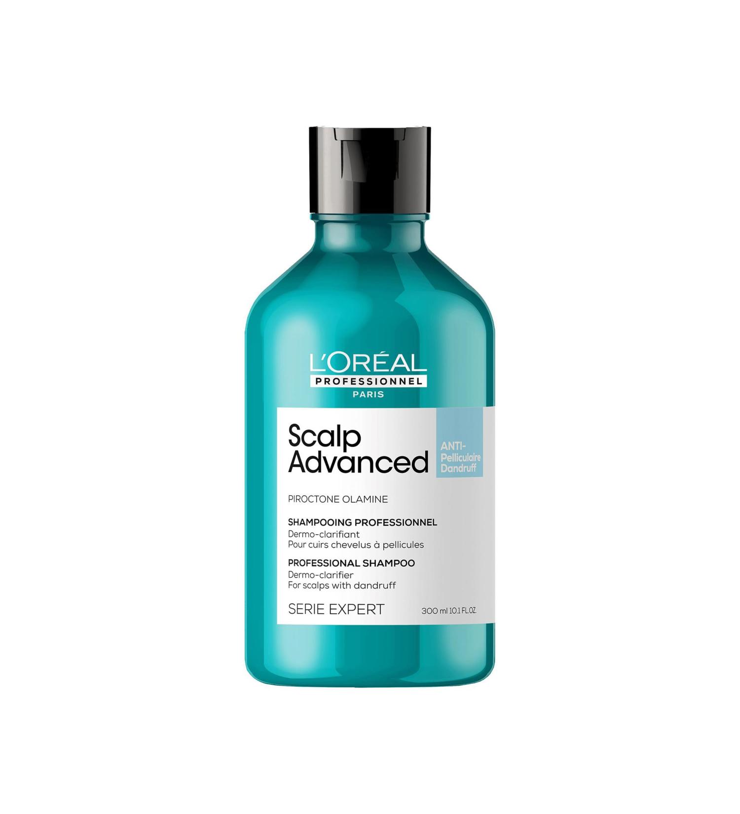 L'Oreal Serie Expert Scalp Advanced Anti-Dandruff Dermo-Clarifier Shampoo 300ml - Buy Online on GoSupps.com