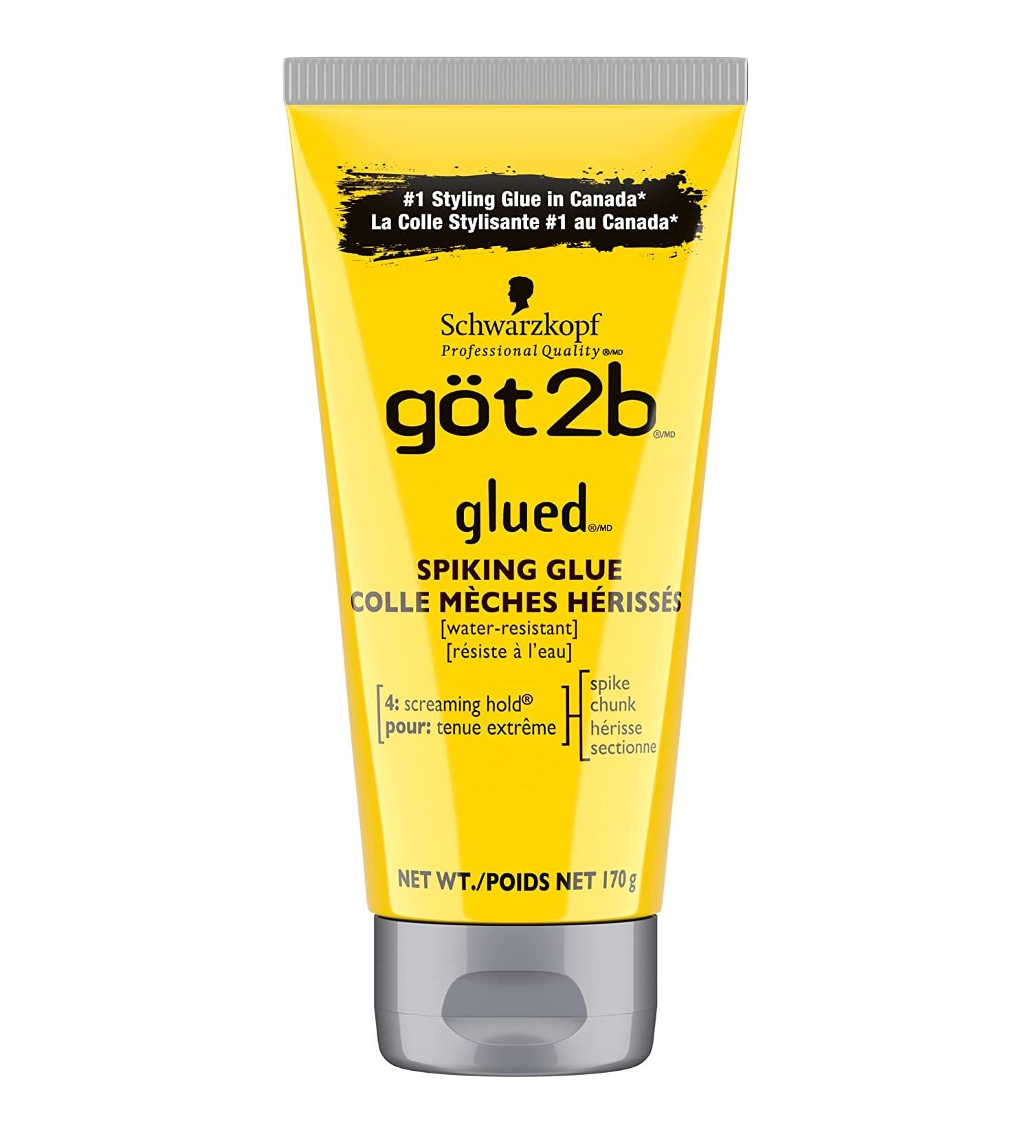 Got2b Spiking Glue 6oz | Strong Hold Styling Gel for Spiky Hair - International Shipping Available - Buy Online on GoSupps.com