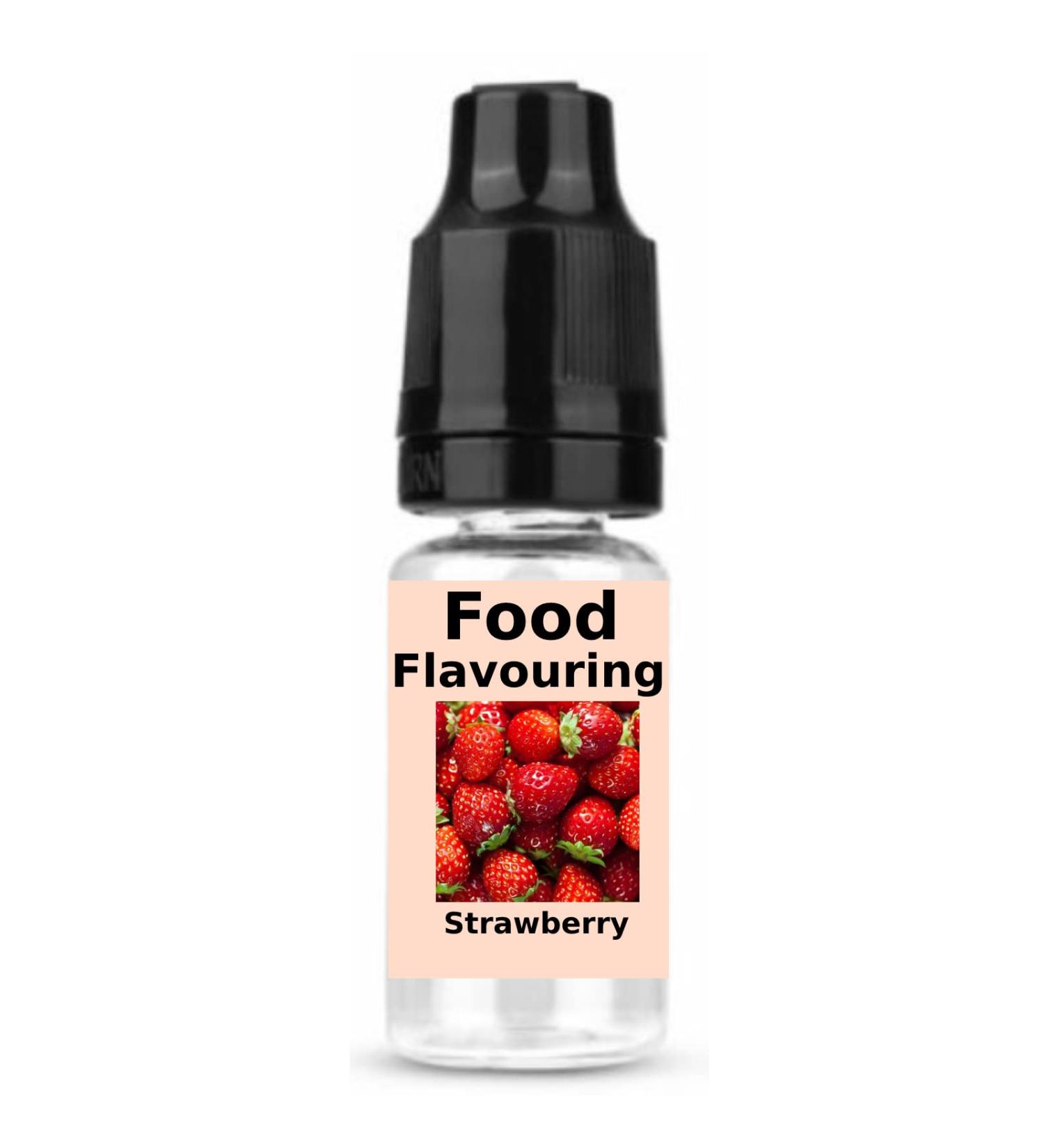 oceanevo Food Flavoring 10ml Highly Concentrated Food Flavour Natural Liquid Essence for Baking Cooking Sweets Cakes Shakes (Strawberry) - Buy Online on GoSupps.com