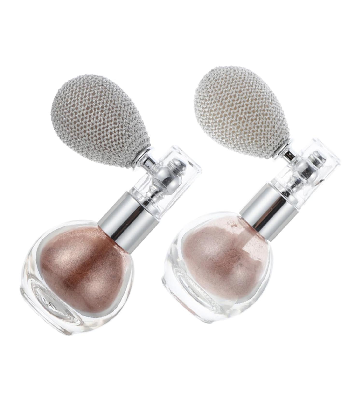 Beavorty 4 Pcs Spray Glitter Body Glitter Powder Spray Sparkle Powder Highlighting Powder Sprayer Luster Face 7.5X6X3.9CMx2pcs Assorted Colorx2pcs - Buy Online on GoSupps.com