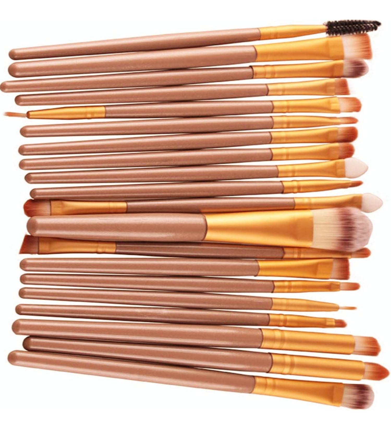 Premium Makeup Brush Set - Synthetic Foundation Powder Blush Eyeshadow & Kabuki Brushes for Flawless Application | Shop Internationally - Buy Online on GoSupps.com