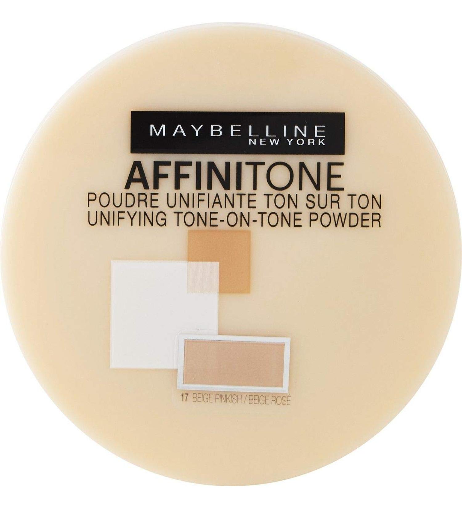 Buy Maybelline Affinitone Gemey Compact Powder - 17 Rose Beige | International Shipping Available - Buy Online on GoSupps.com