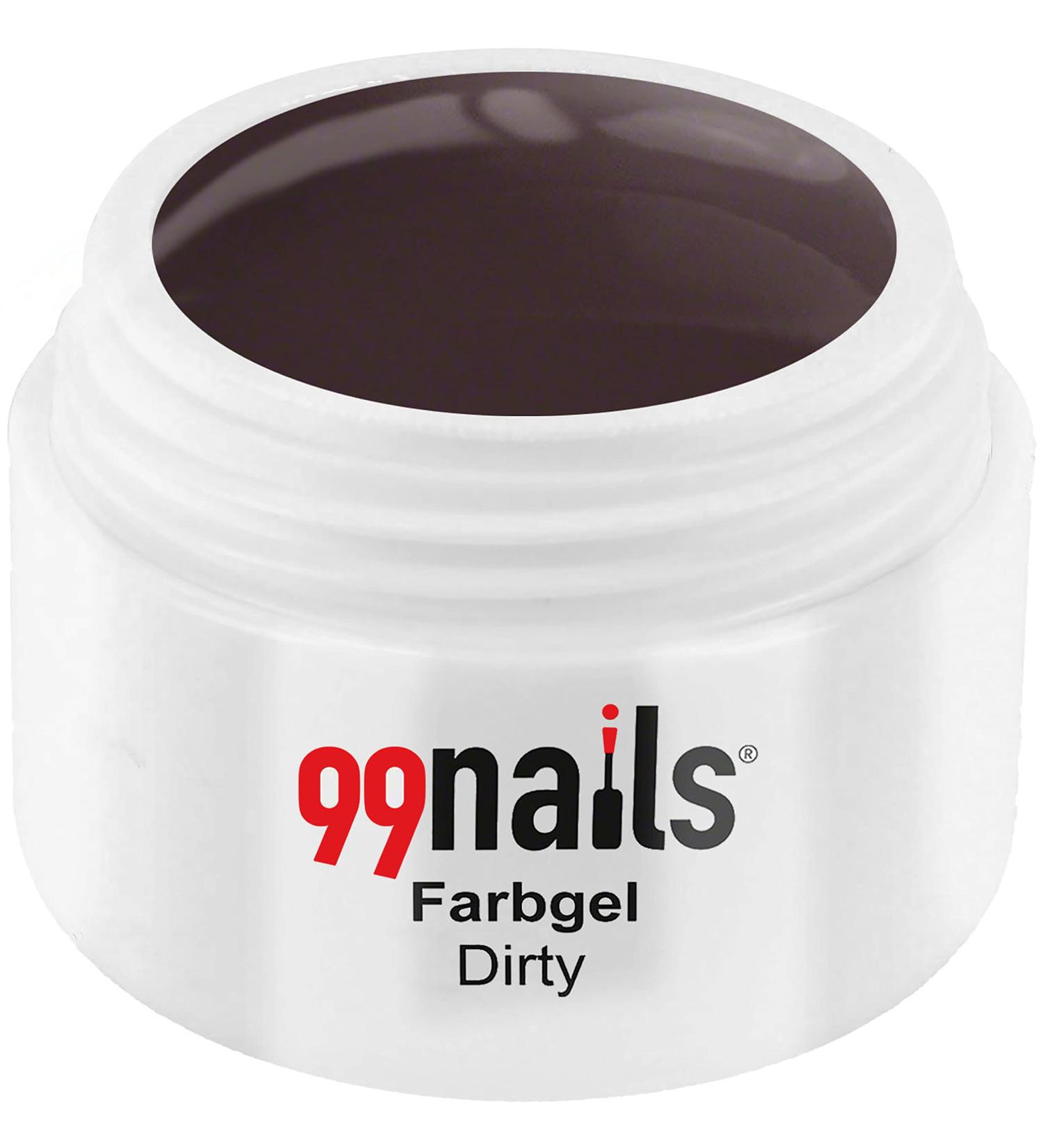 99nails Color Gel - Dirty - 5ml | Premium Gel Nail Polish for Vibrant Manicure | Buy Internationally - Buy Online on GoSupps.com