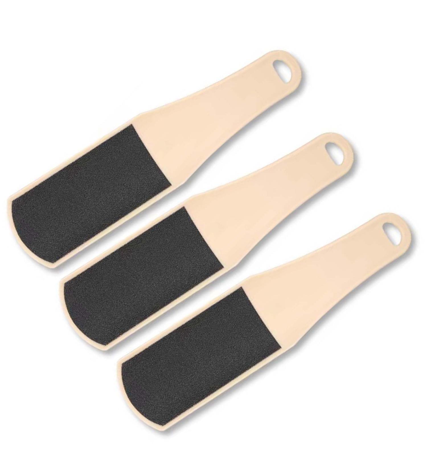 SSKHE 3 Pieces Double Sided Foot File U-shaped sole file Professional Foot Rasp Hard Skin Remover Foot Rasp File for Hard Skin Removal Restore smooth soles of feet(khaki) - Buy Online on GoSupps.com
