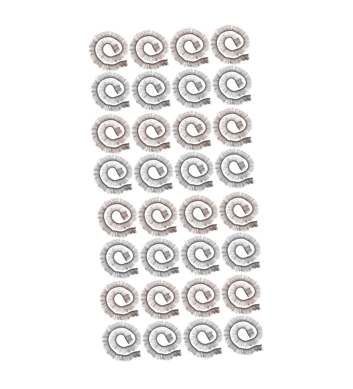 Beavorty 40 Pcs Doll Eyelashes - Multicolor Fake Lashes for Dolls & Puppets | Baby Makeup Essentials - Buy Online on GoSupps.com