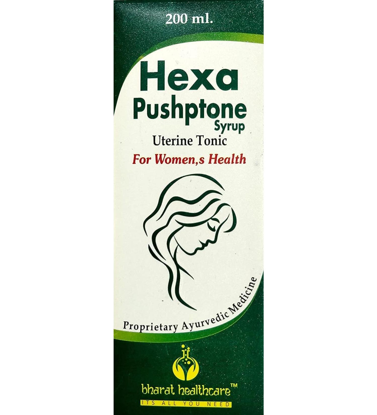 Pub Uterine Tonic for Period Pain Irregular Periods PCOS PCOD Women Health 15 Herbs Ayurvedic Syrup for Women Pack of 200 ml Rose Flavor