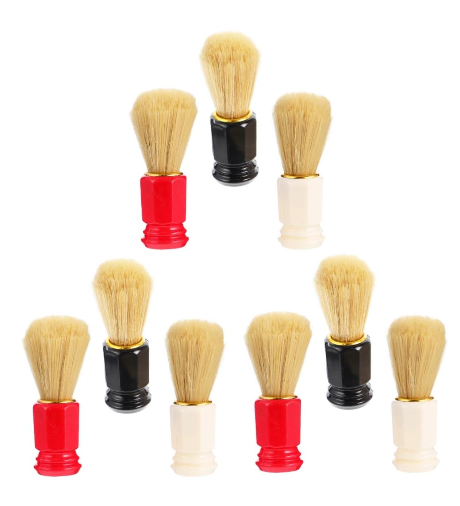 FRCOLOR 9-Piece Razor Brush Set | Face Cleaning Hair Dryer & Salon Tools | Black Red & White | International Shipping Available - Buy Online on GoSupps.com