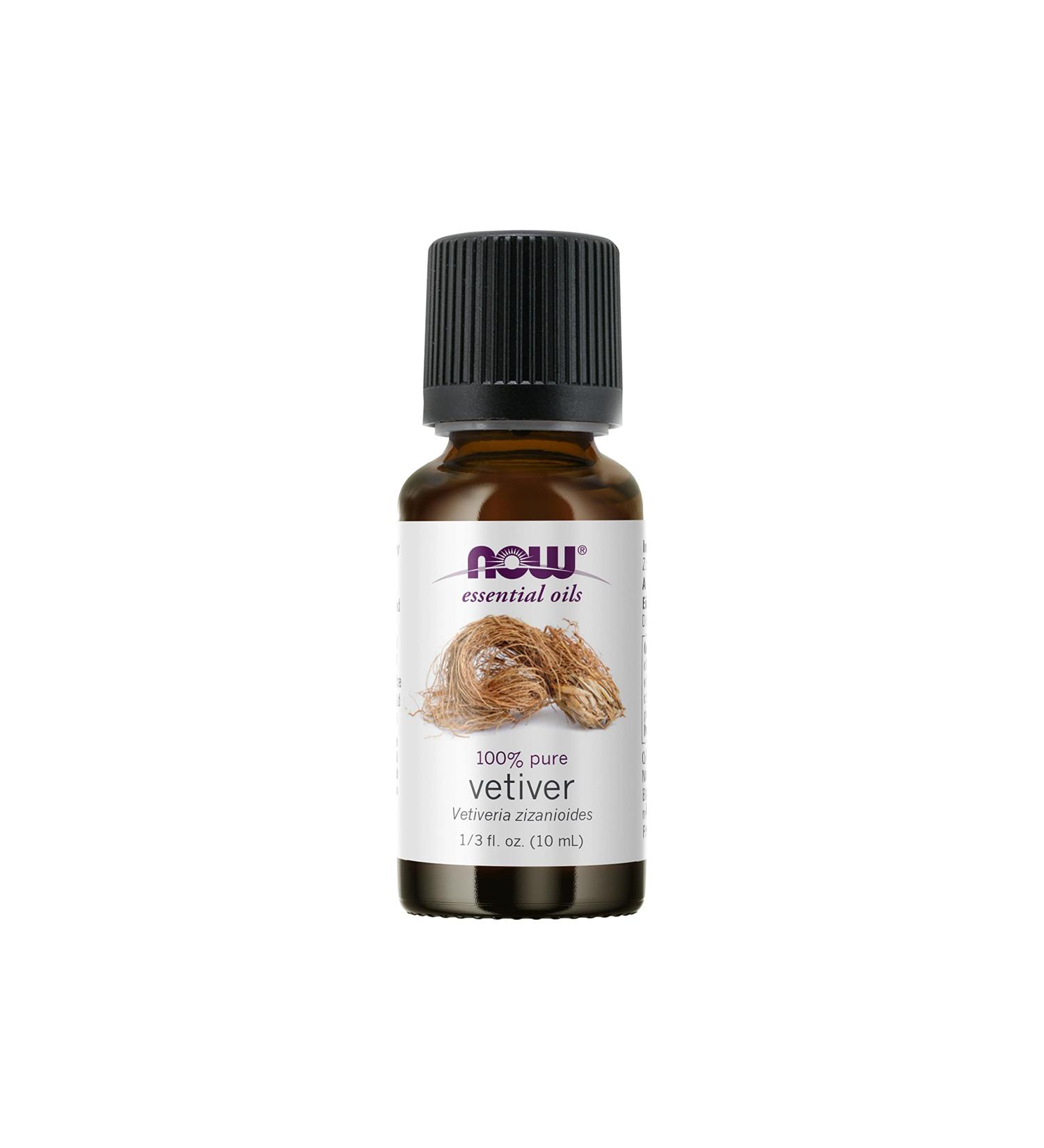 Now Foods 100% Pure Vetiver Essential Oil 13 fl oz - Natural Aromatherapy - Buy Online on GoSupps.com