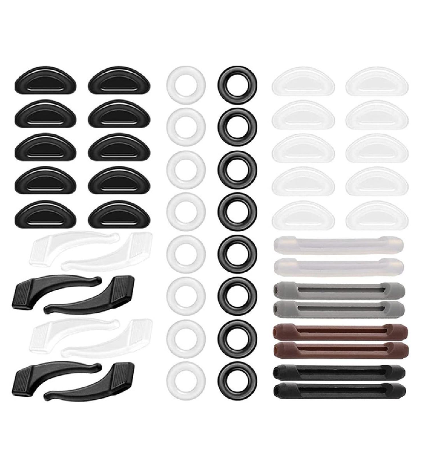 Tiipri Anti-Slip Silicone Glasses Ear Pads - 26 Pair Glasses Holders & Accessories for Ultimate Comfort - Buy Online on GoSupps.com