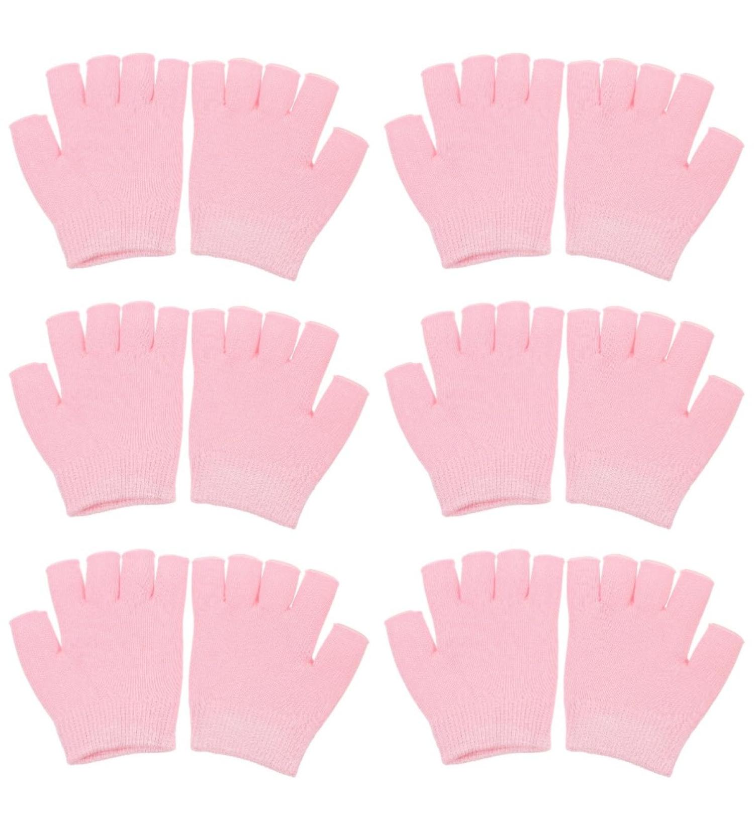 FOMIYES 6 Pairs Gel Moisturizing Gloves Hand Moisturizer Gloves Skin Care Gel Gloves Cracked Hands Moisturizing Gloves Night Relief Essential Oil Pink Moisturizing Lotion Women's Knitting - Buy Online on GoSupps.com