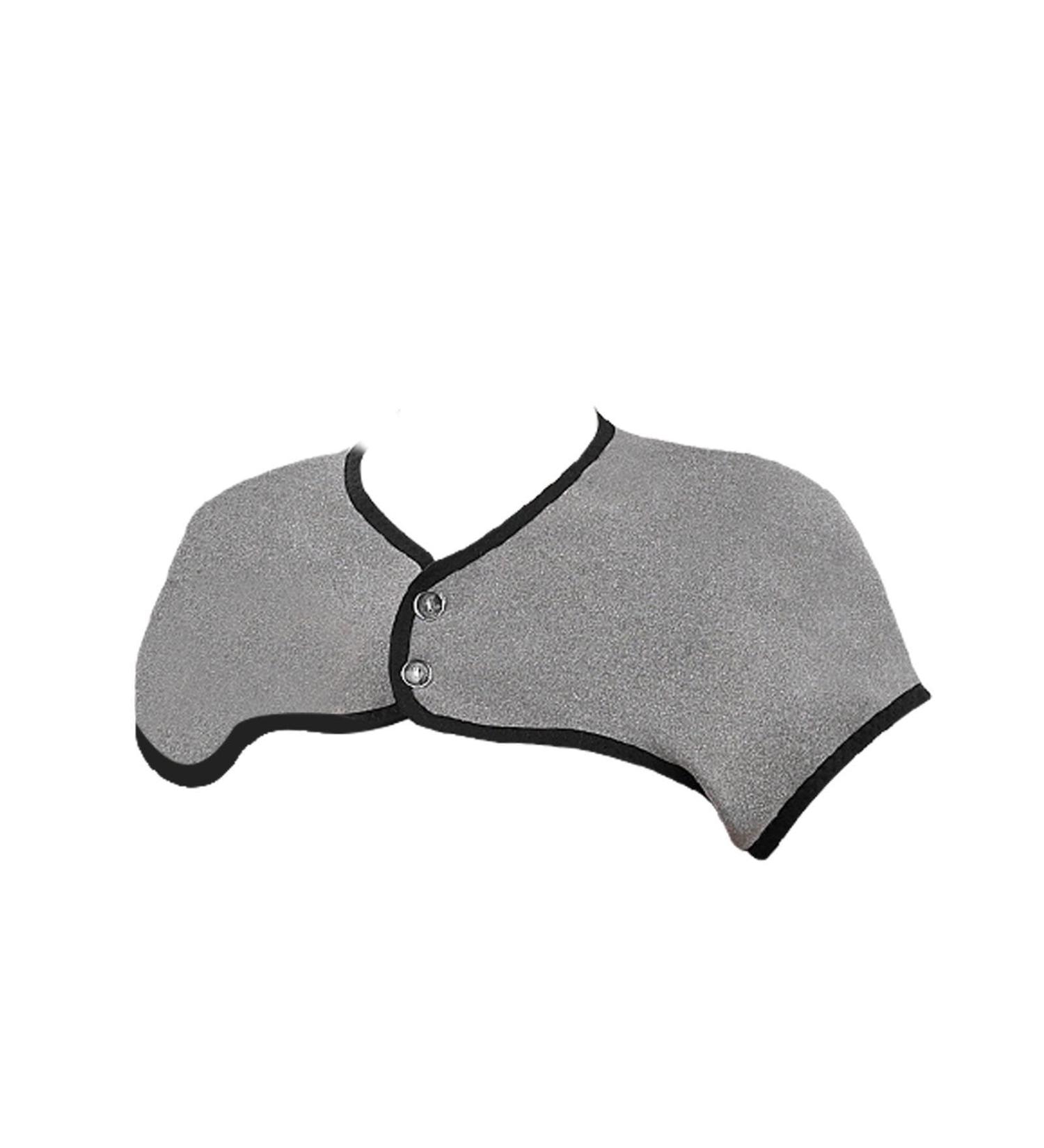 Copangle Warm Scarf - Thin Heated Collar & 360-Degree Neck Wrap | All-Year Washable Velvet Heating Pillow for Neck & Shoulders - Light Gray - Buy Online on GoSupps.com