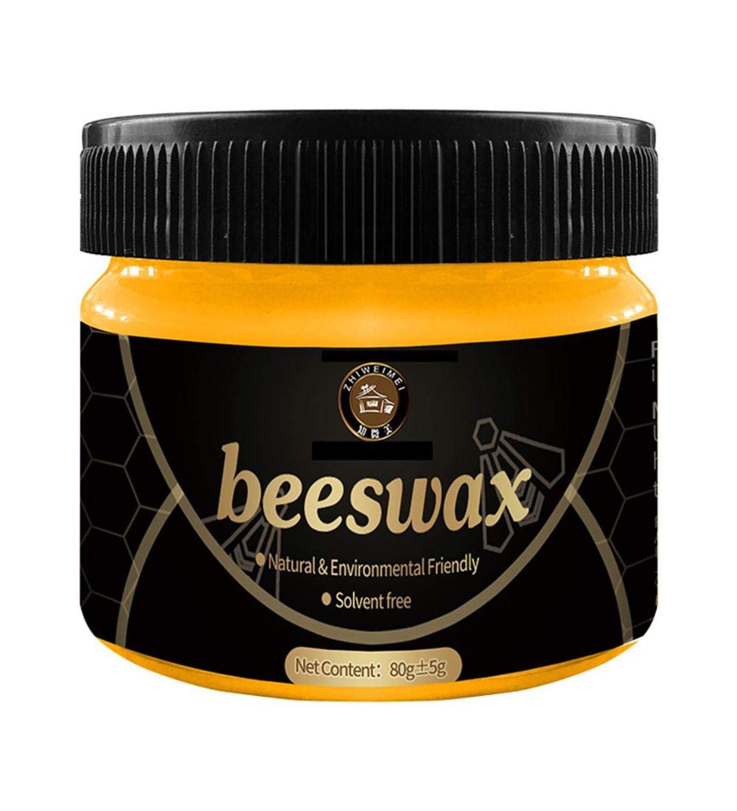 Wood Seasoning Beewax - Waterproof Traditional Beeswax Polish for Wood Furnitur Care Nourishes Protects Dry Wood - Buy Online on GoSupps.com