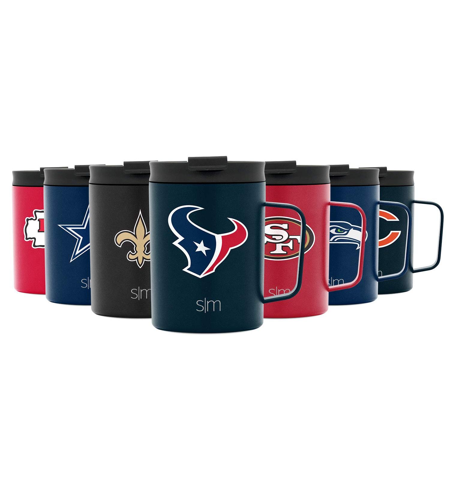 Simple Modern Officially Licensed Coffee Mug with Lid Houston Texans - Buy Online on GoSupps.com