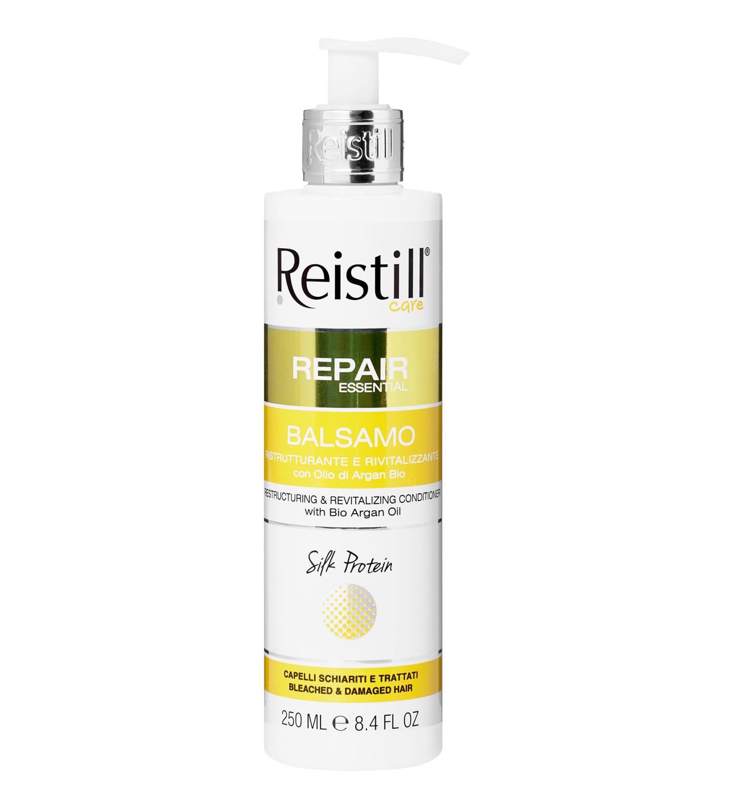 Reisstill Repair Essential Conditioner constructive and caring conditioner hair conditioner with argan oil and vitamin E conditioner for bleached and damaged hair 250 ml - Buy Online on GoSupps.com