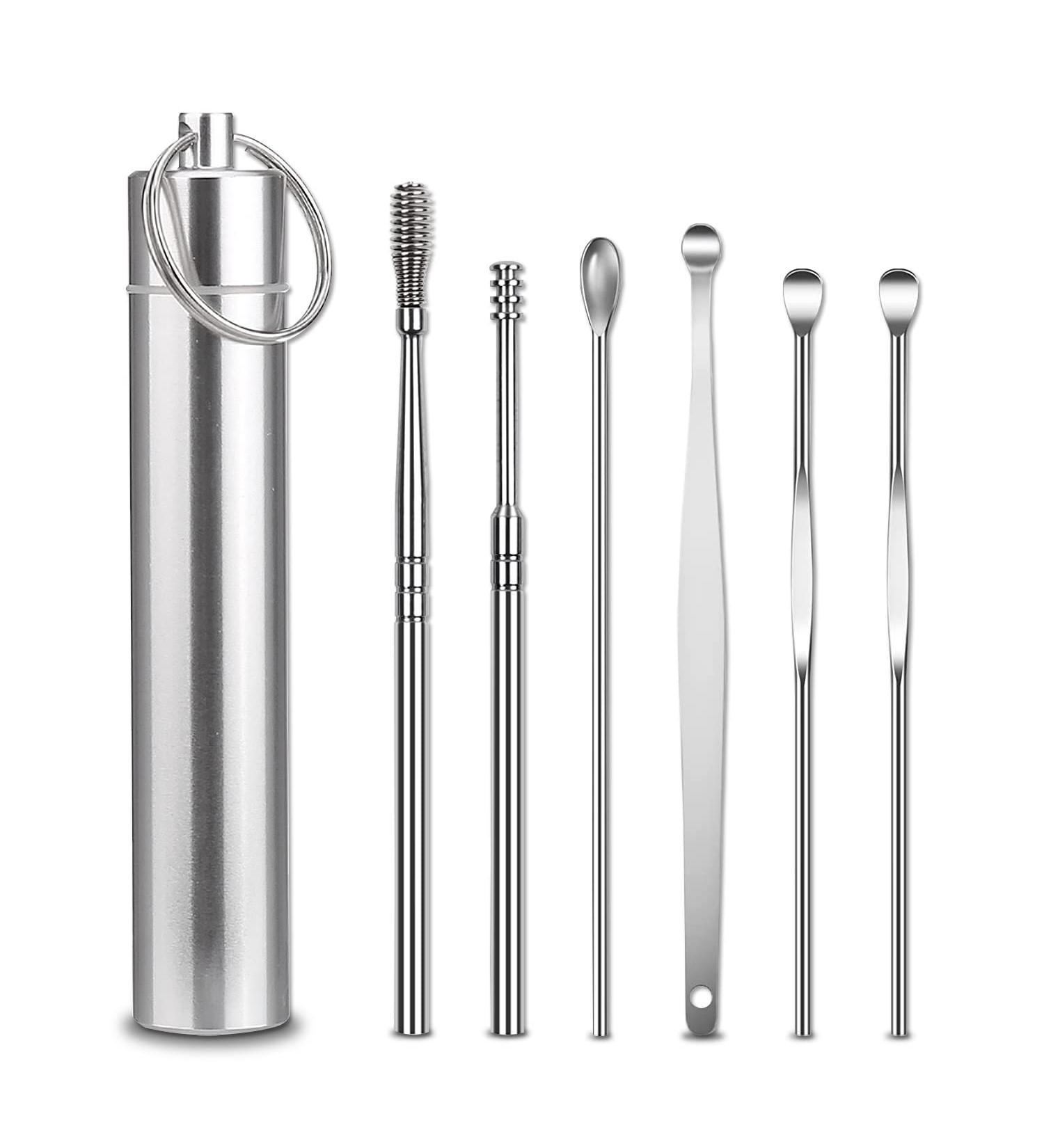 Ear Pick Earwax Removal Kit - Gentle & Effective (6Pcs) for Kids, Adults, and Seniors - Buy Online on GoSupps.com