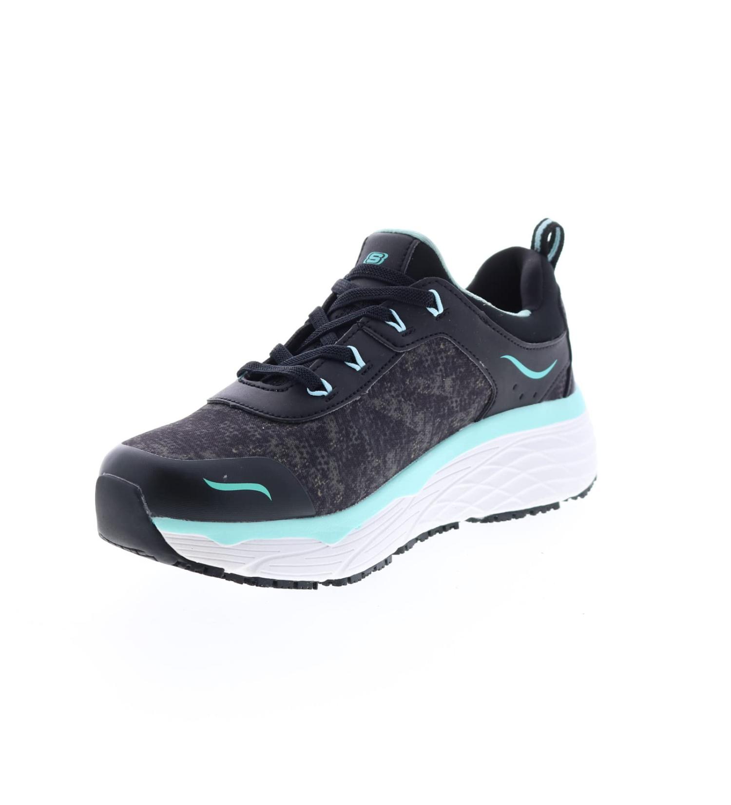 Skechers Work Rastip Women's Slip Resistant Athletic Shoes - Black/Multi - Size 7 - Buy Online on GoSupps.com