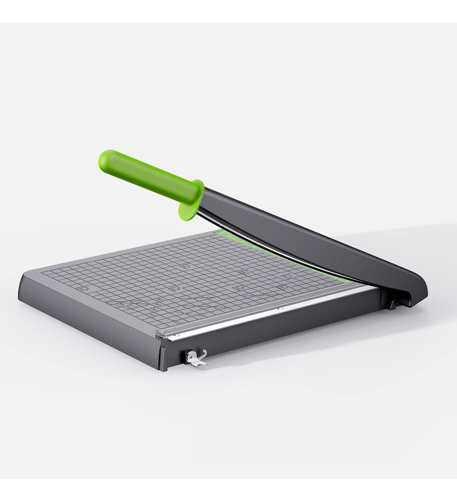 TOWON Guillotine Paper Cutter | Heavy Duty Trimmer for Small Businesses | 10 Sheet Capacity | Crafts & Photo | 12 Inches | Gray - Buy Online on GoSupps.com