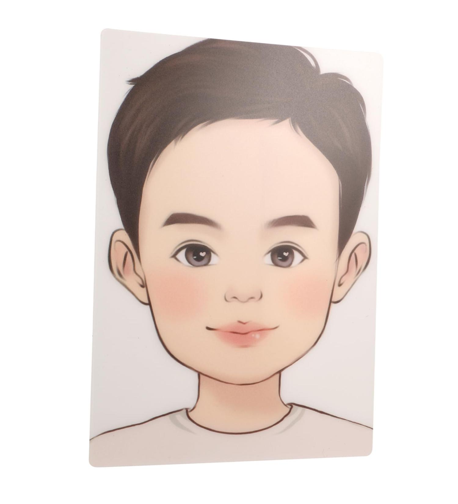  NUOBESTY NUOBESTY face exercise board eyeshadow practice chart cosmetic practice face face face painting exercise board - Buy Online on GoSupps.com