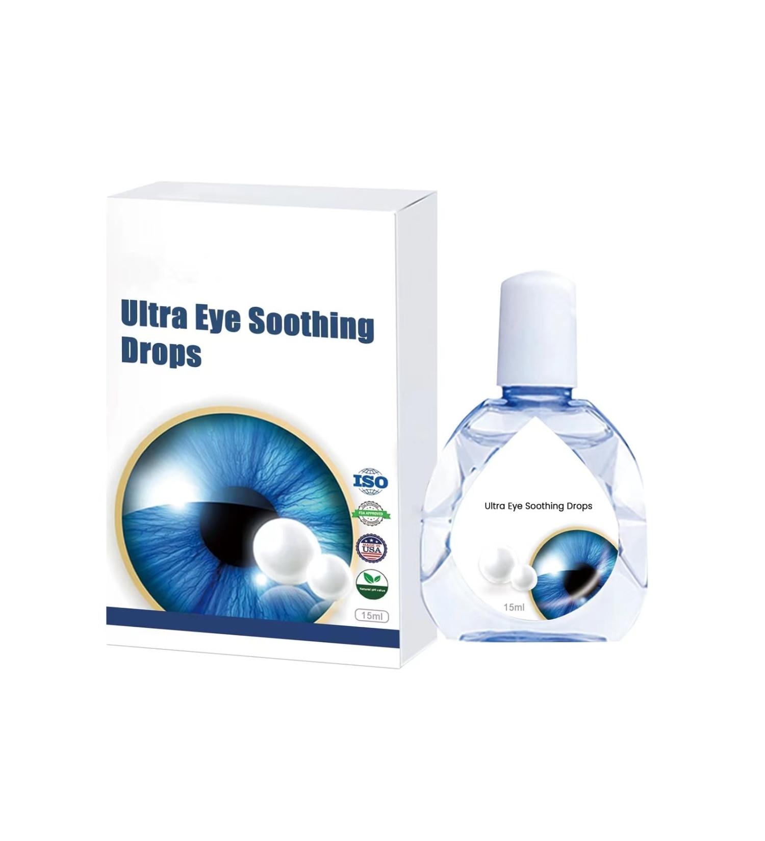 New Anti-Fatigue Clear Vision Eye Drops Eye Drops Relieve Red Eyes and Dry Eyes Cooling Eye Strain Relief Clear Eyesight Nursing Astigmatism - Buy Online on GoSupps.com