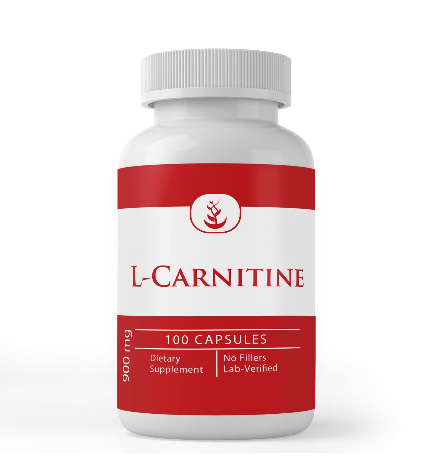 Buy PURE ORIGINAL INGREDIENTS L-Carnitine (100 Capsules) - No Additives Lab Verified - Fast International Shipping - Buy Online on GoSupps.com
