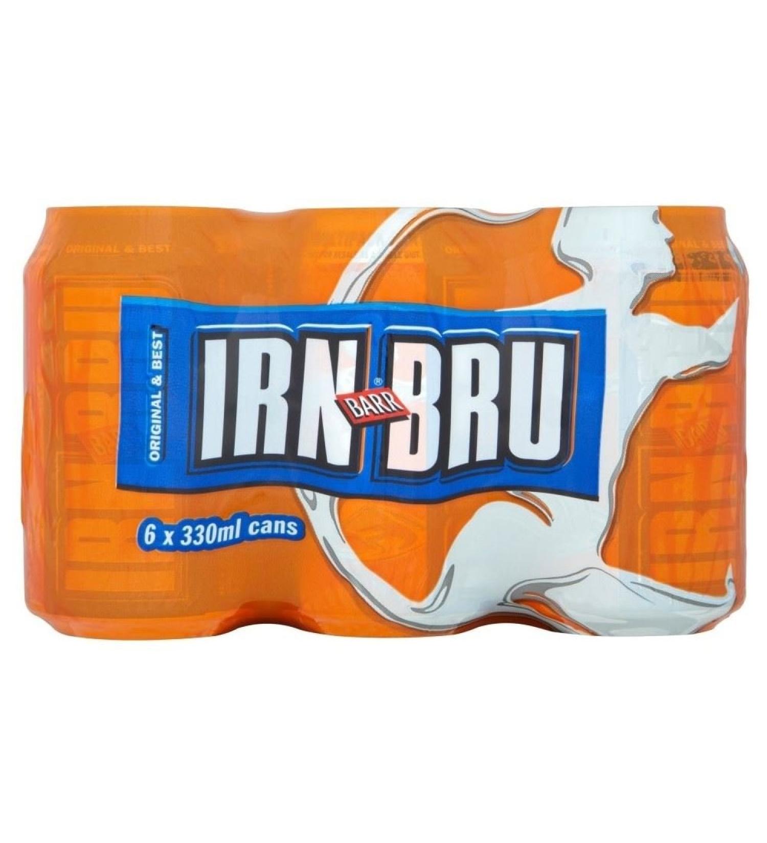 Top Irn Bru (6X330Ml) Orange. 330 ml (pack of 6)